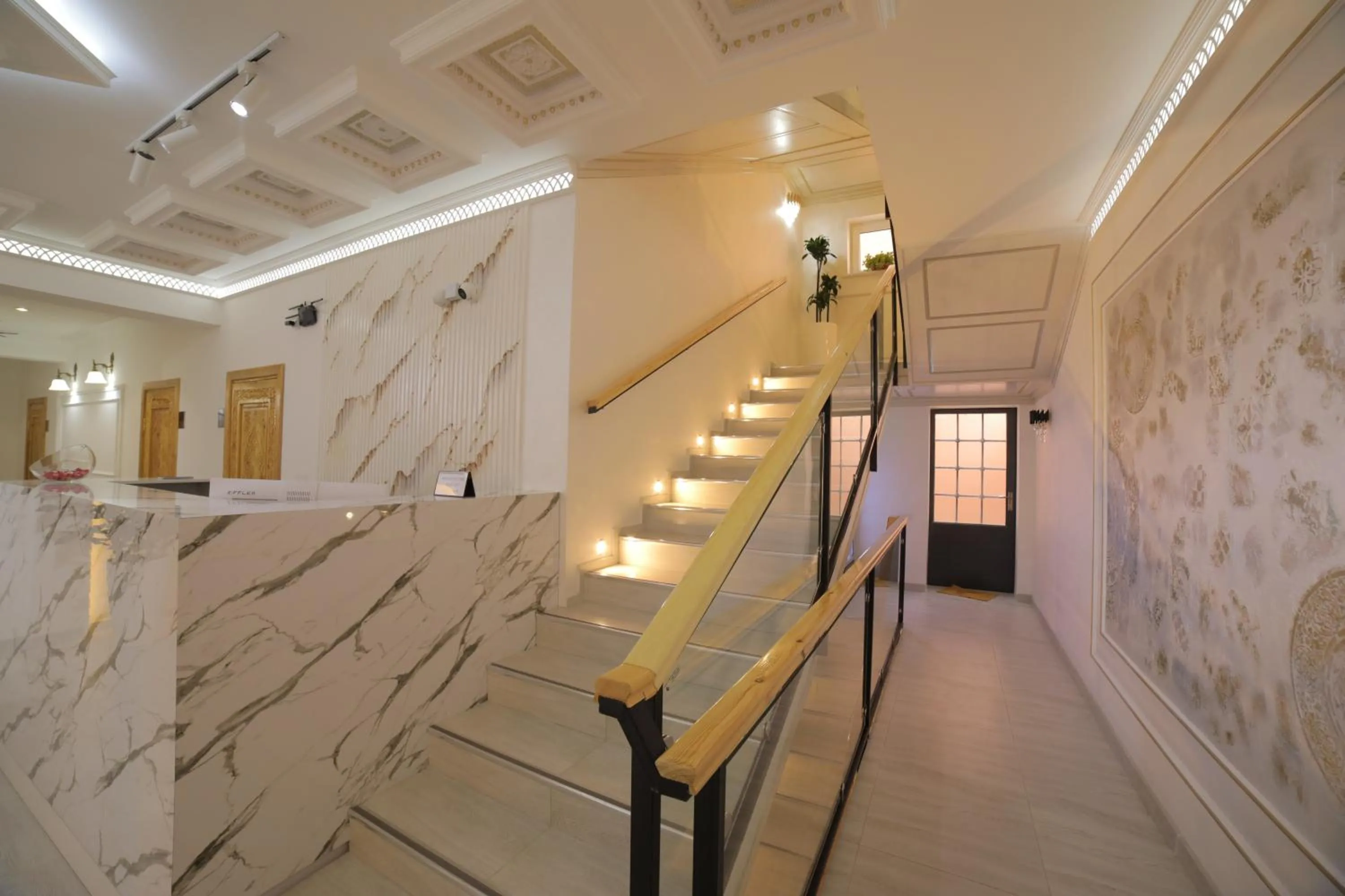 Decorative detail in Annex Hotel Khiva