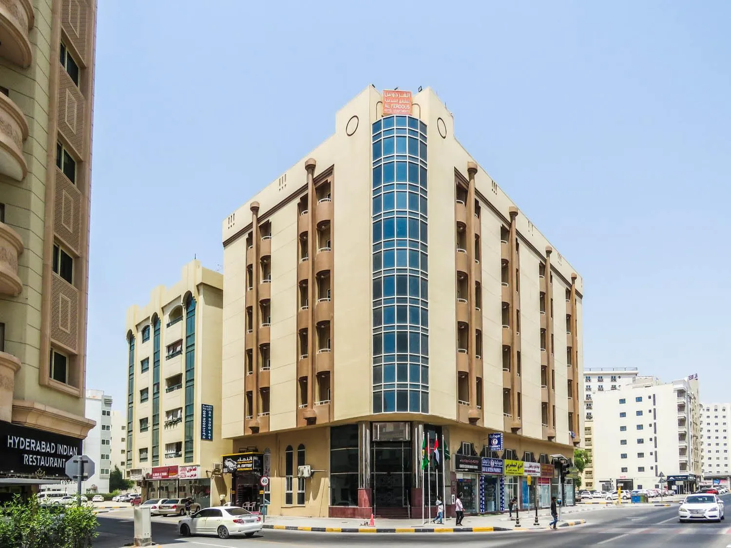 Property building in Al Ferdous Hotel Apartment
