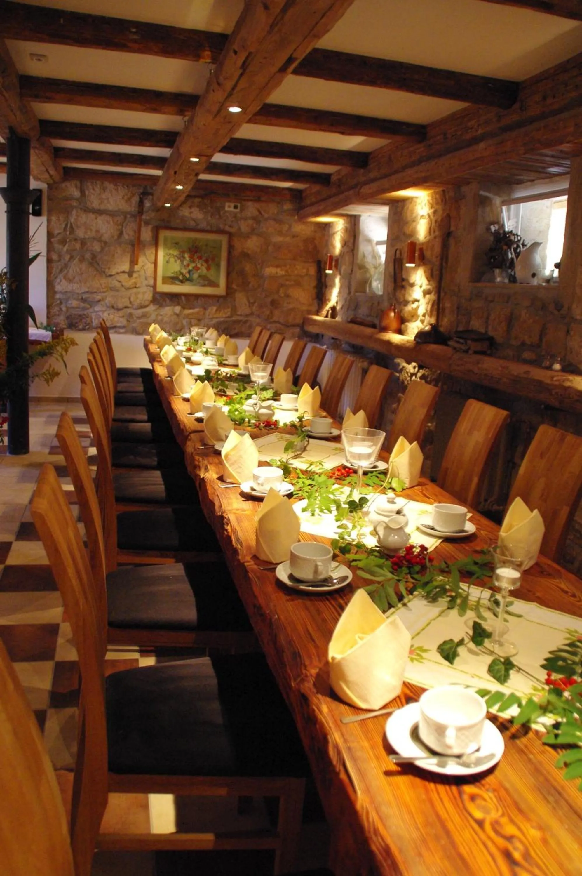Dining area in Landhotel Heidekrug