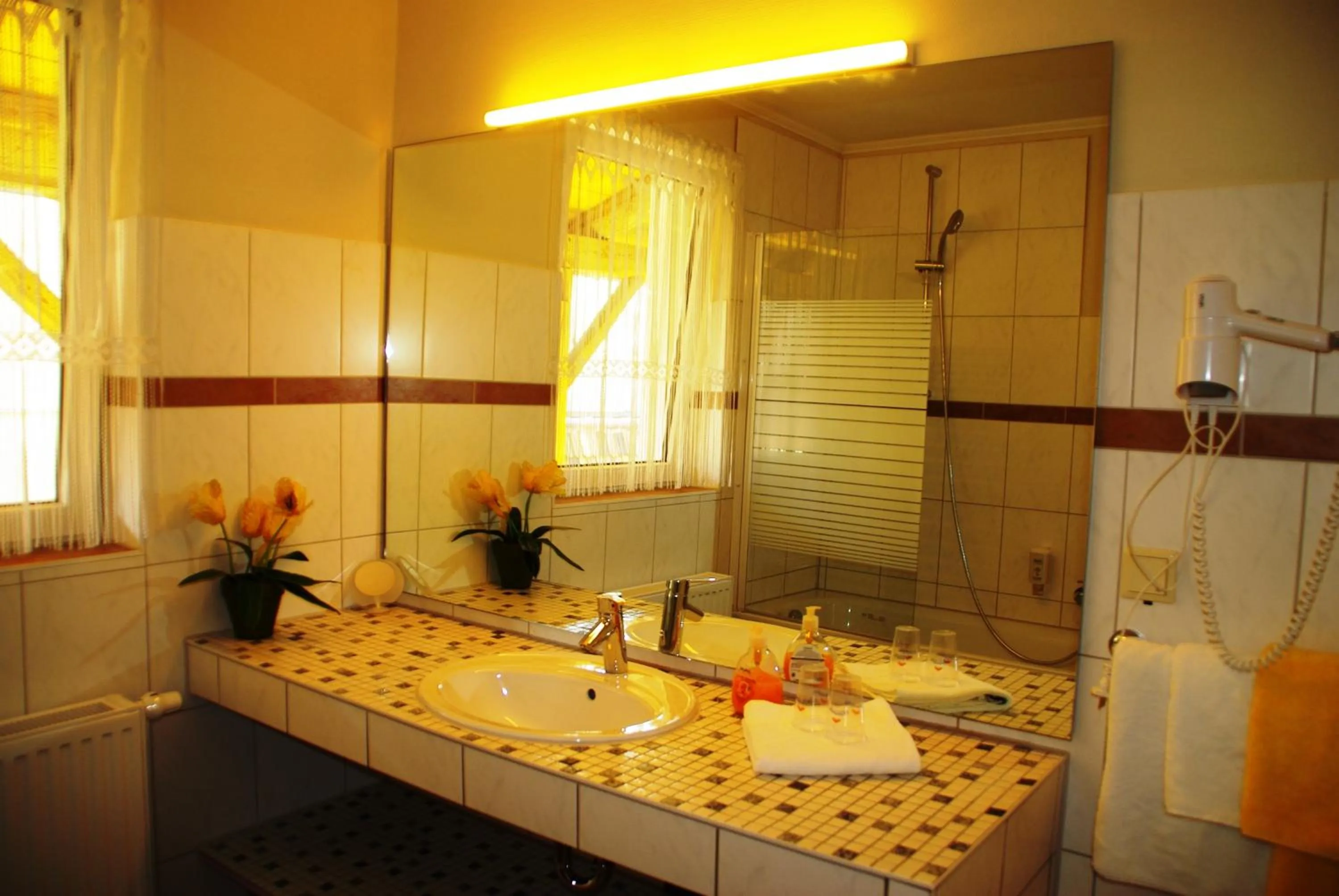 Bathroom in Landhotel Heidekrug
