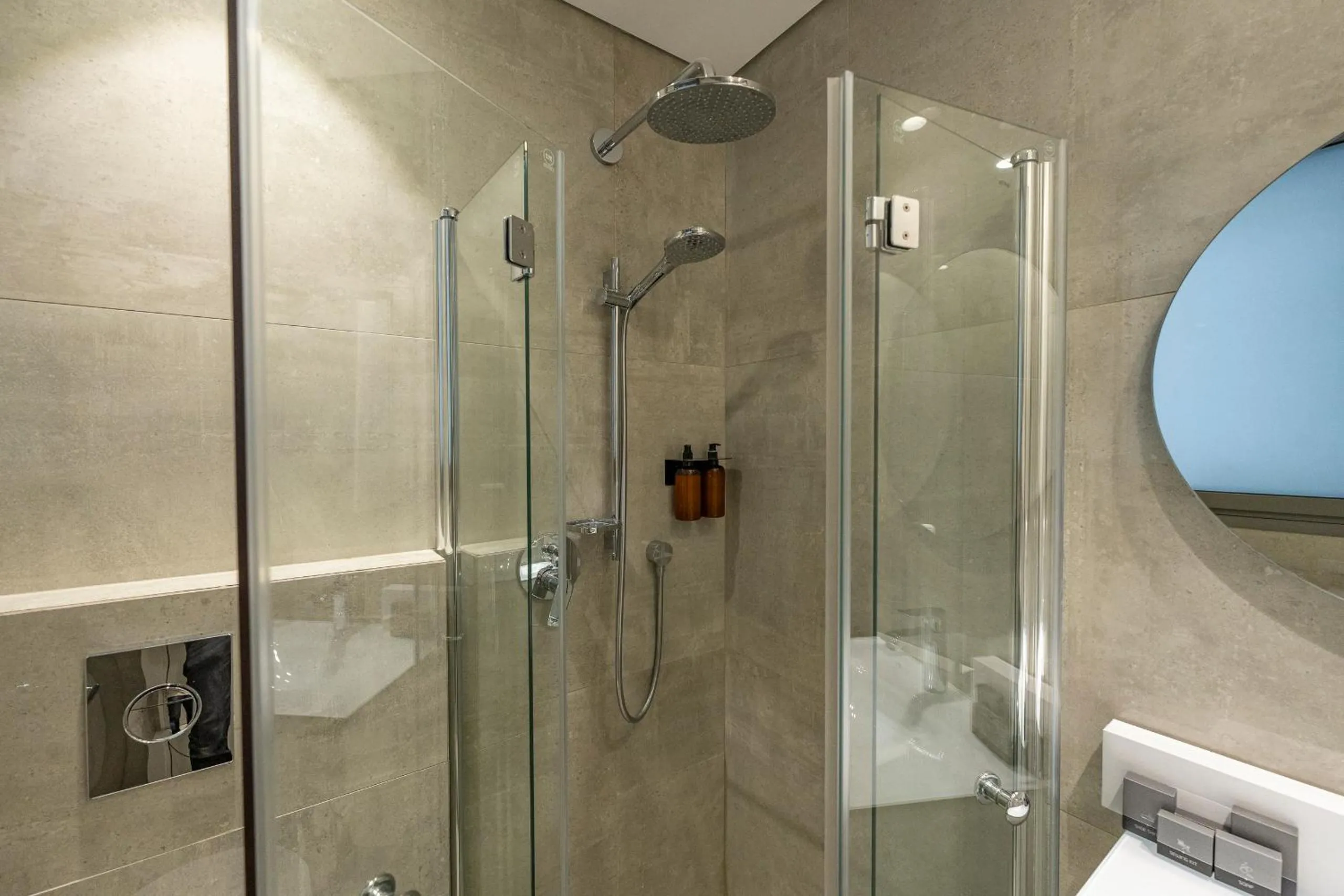 Shower in Hematian Hotel by Effy