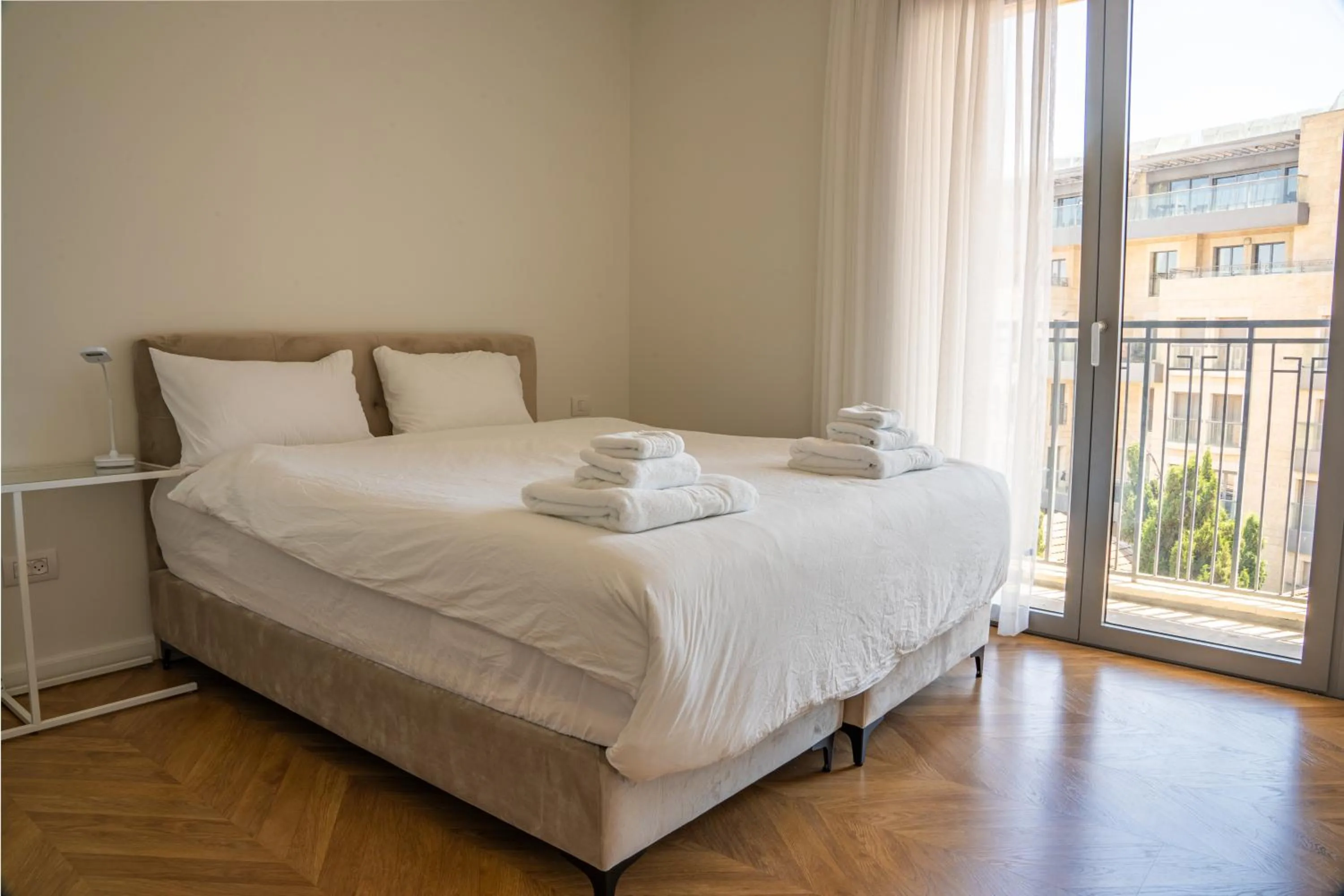 Bed in Hematian Hotel by Effy