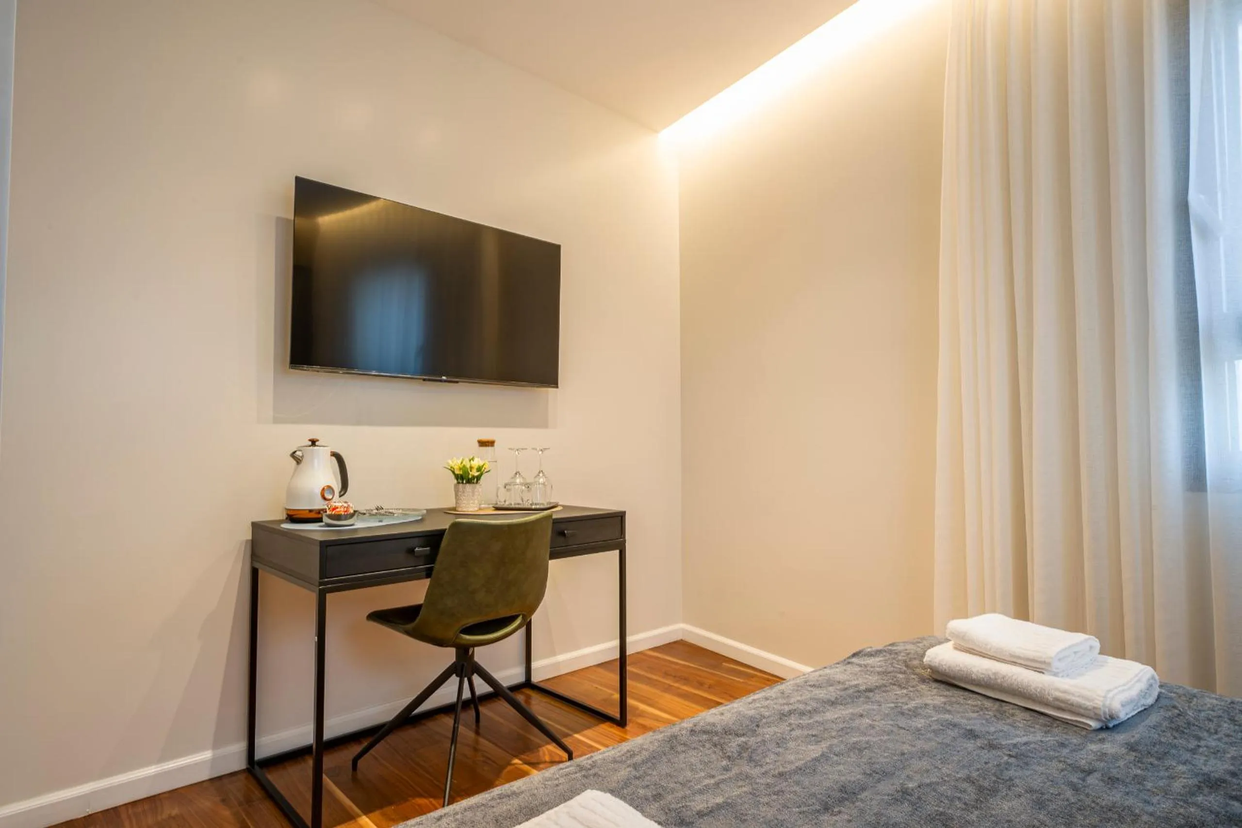 hair dresser, Bed in Hematian Hotel by Effy