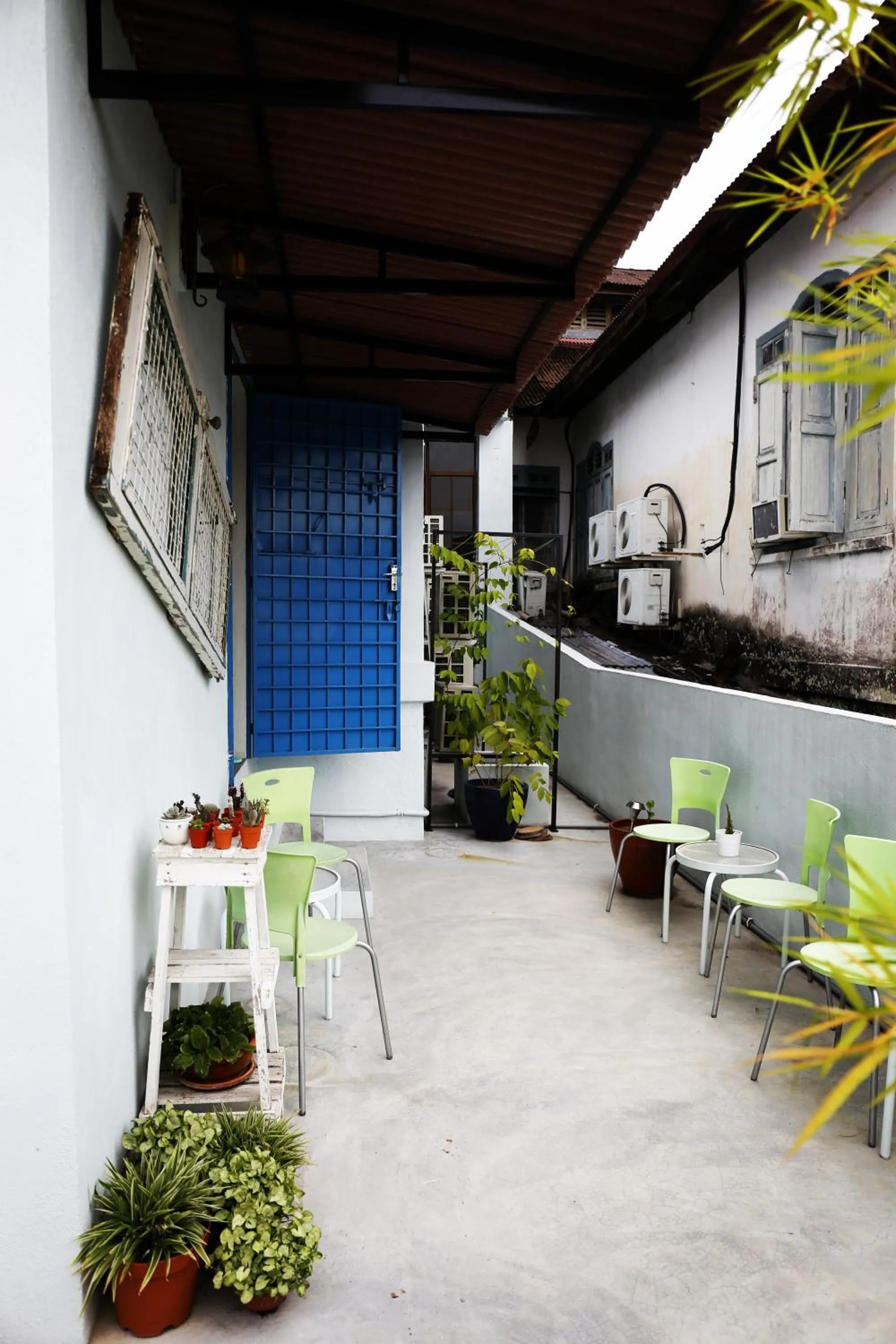 Balcony/Terrace in Sojourn Beds & Cafe