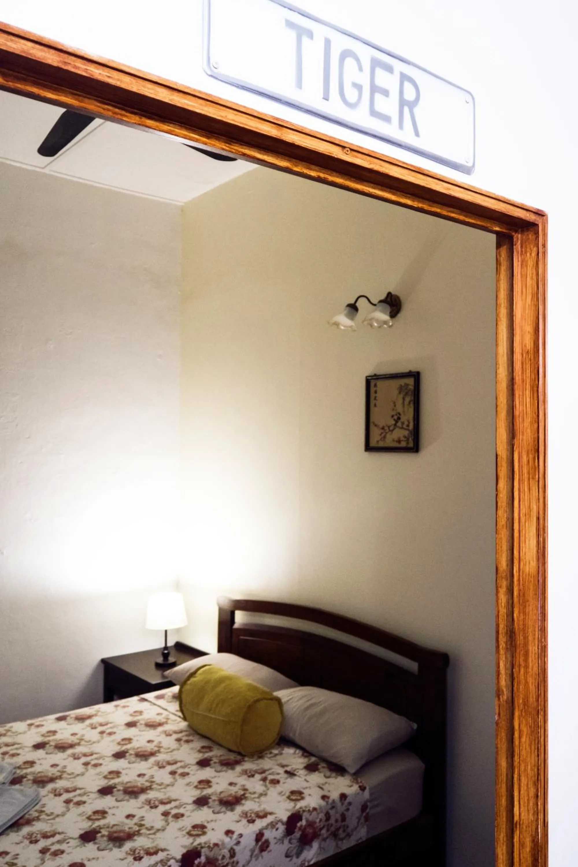 Bed in Sojourn Beds & Cafe