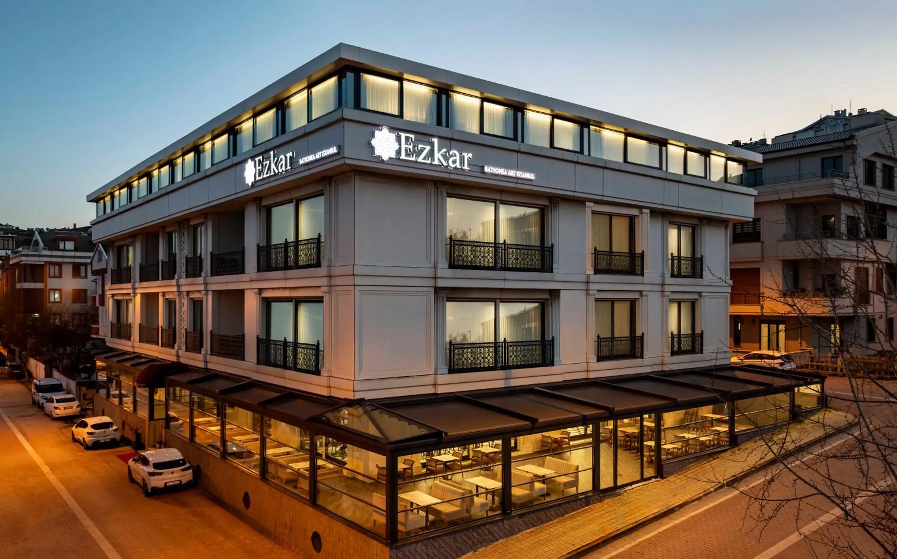 Property building in Ezkar Bathonea Art İstanbul Hotel Property building in Ezkar Bathonea Art İstanbul Hotel