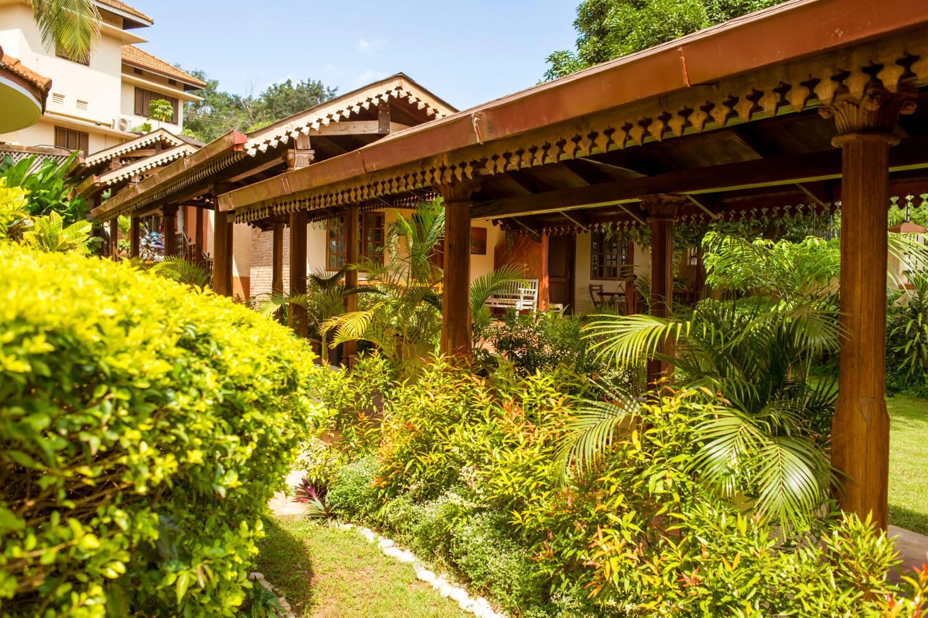 Patio in Villa Kololo