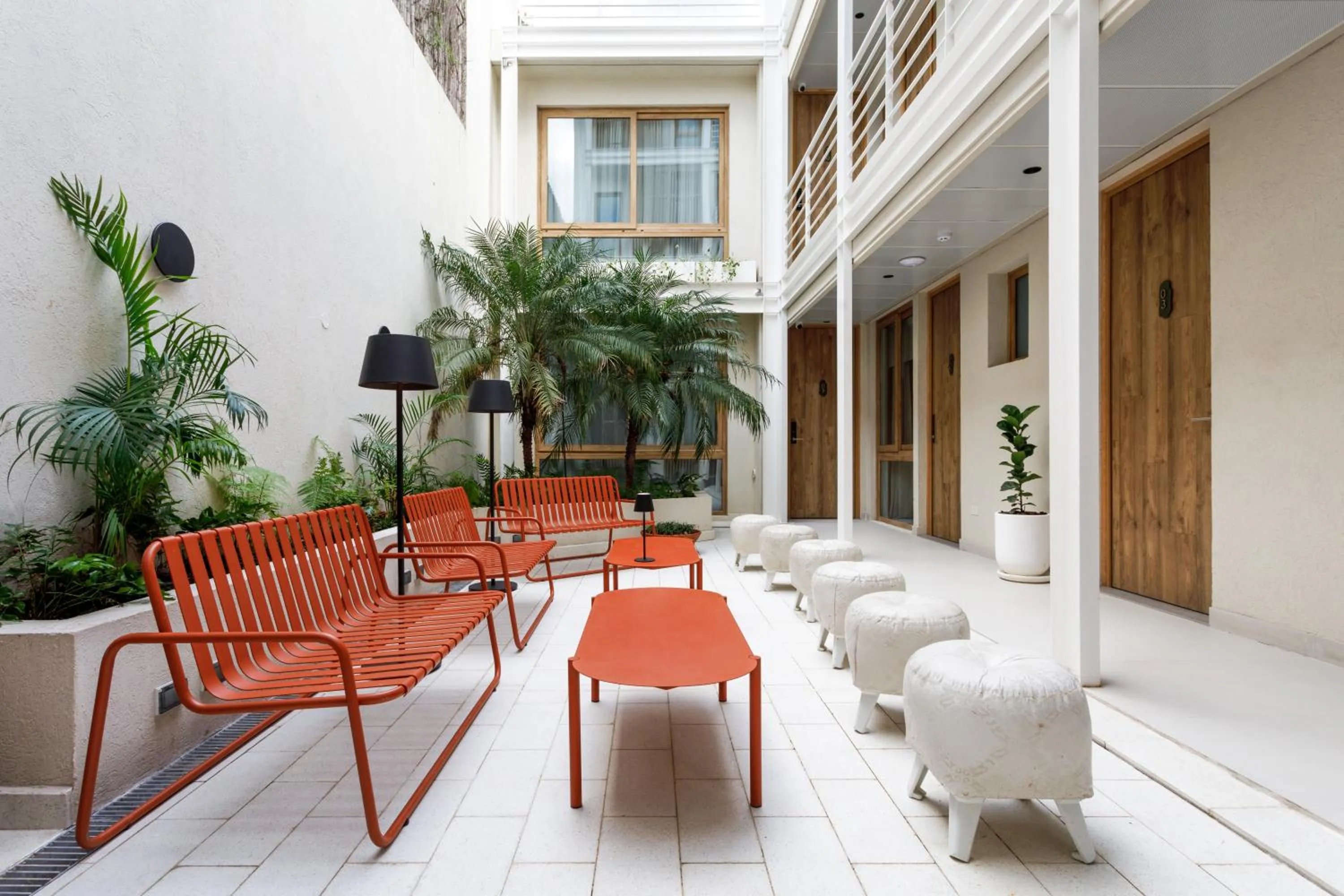 Patio in Bromelia Hotel Boutique