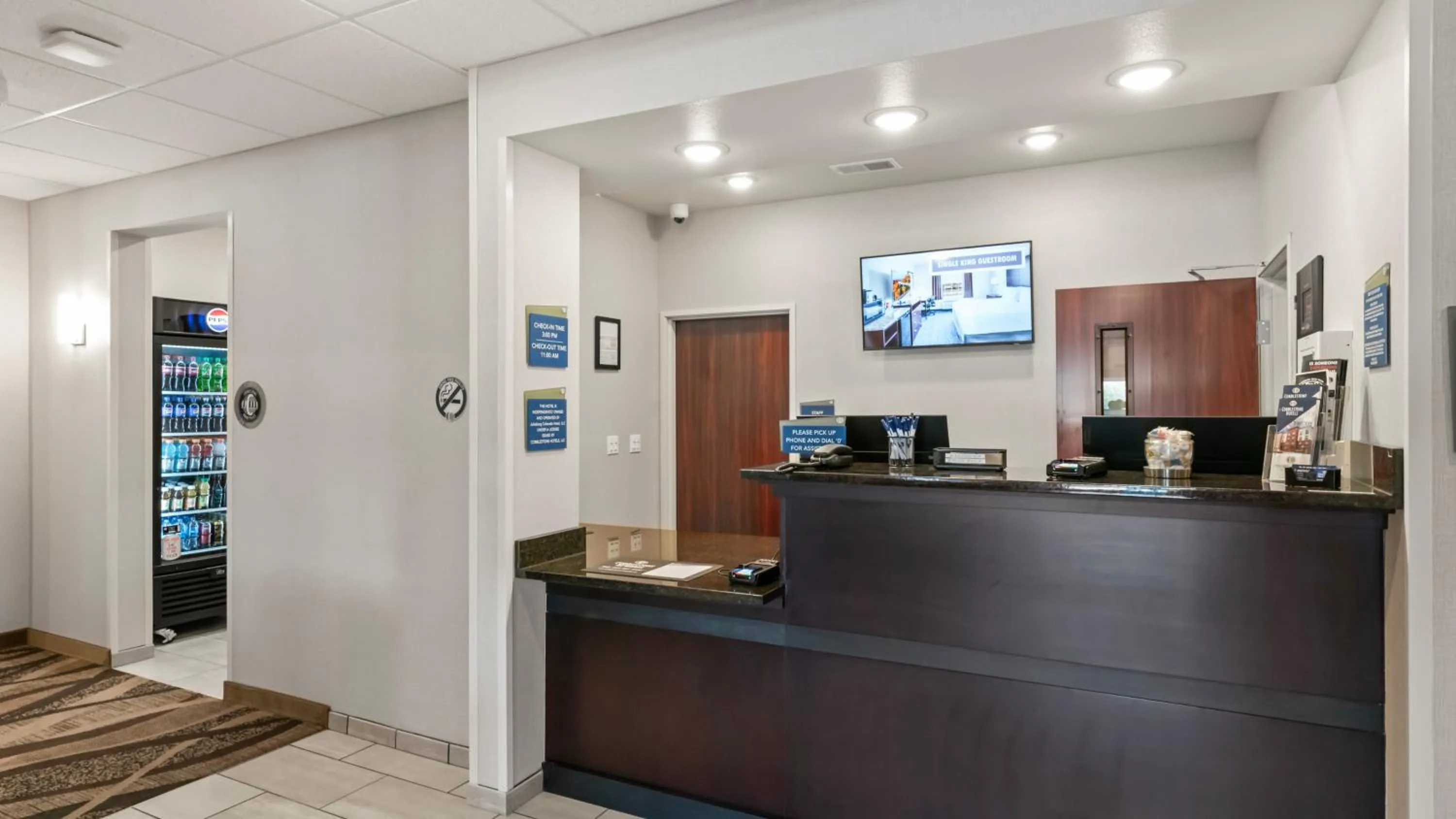 Lobby or reception in Cobblestone Inn & Suites - Julesburg