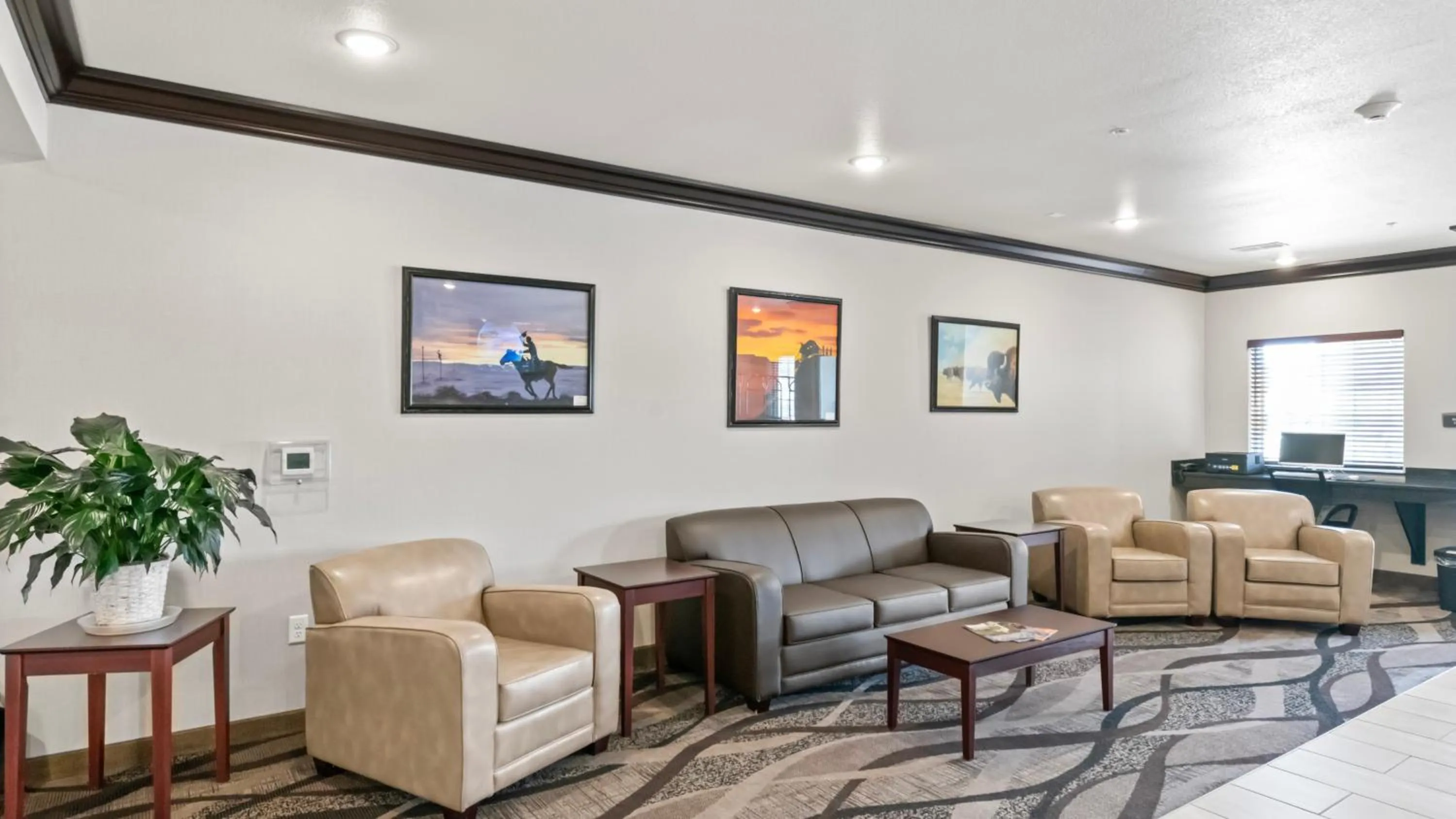 Lobby or reception in Cobblestone Inn & Suites - Julesburg
