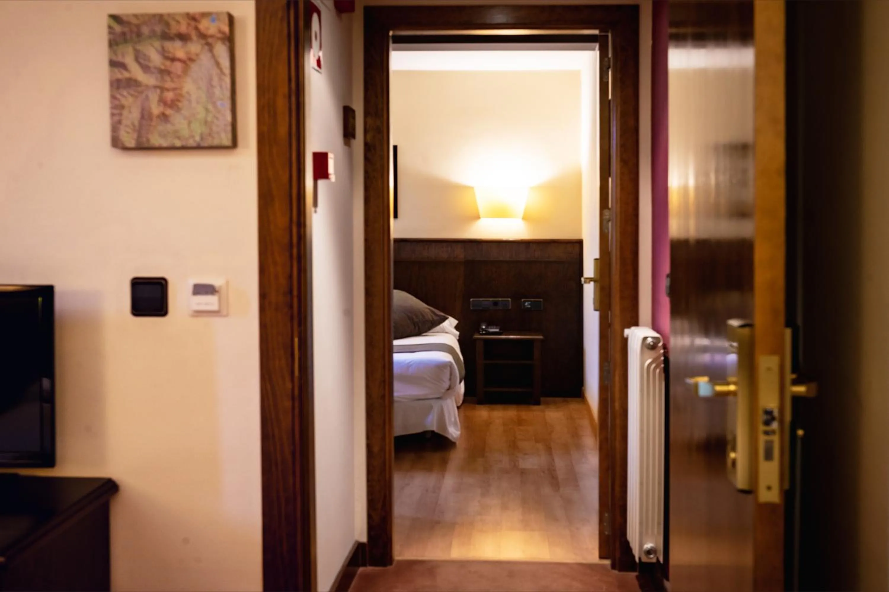 Bed in Hotel Valle De Izas