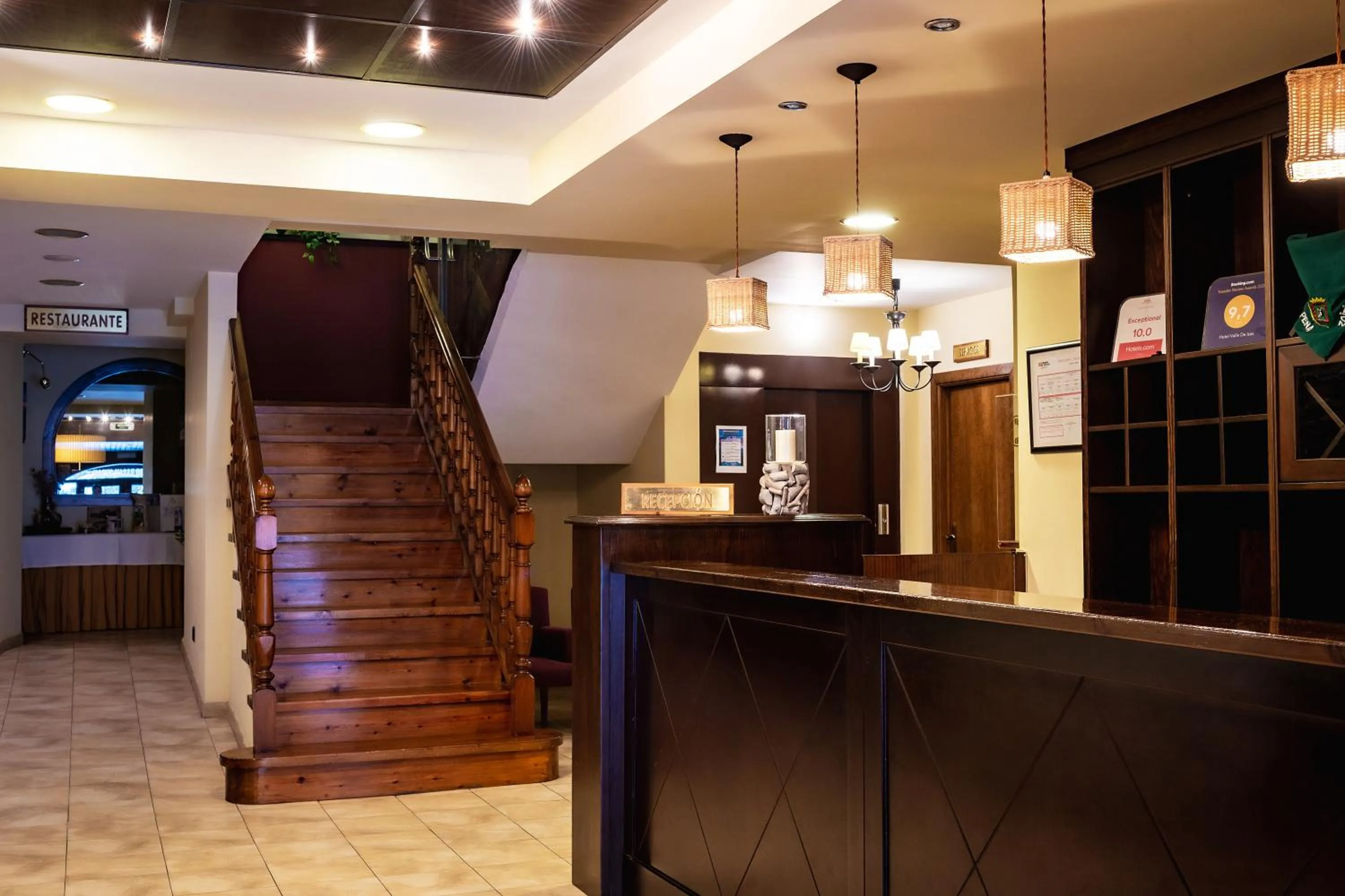 Lobby or reception in Hotel Valle De Izas