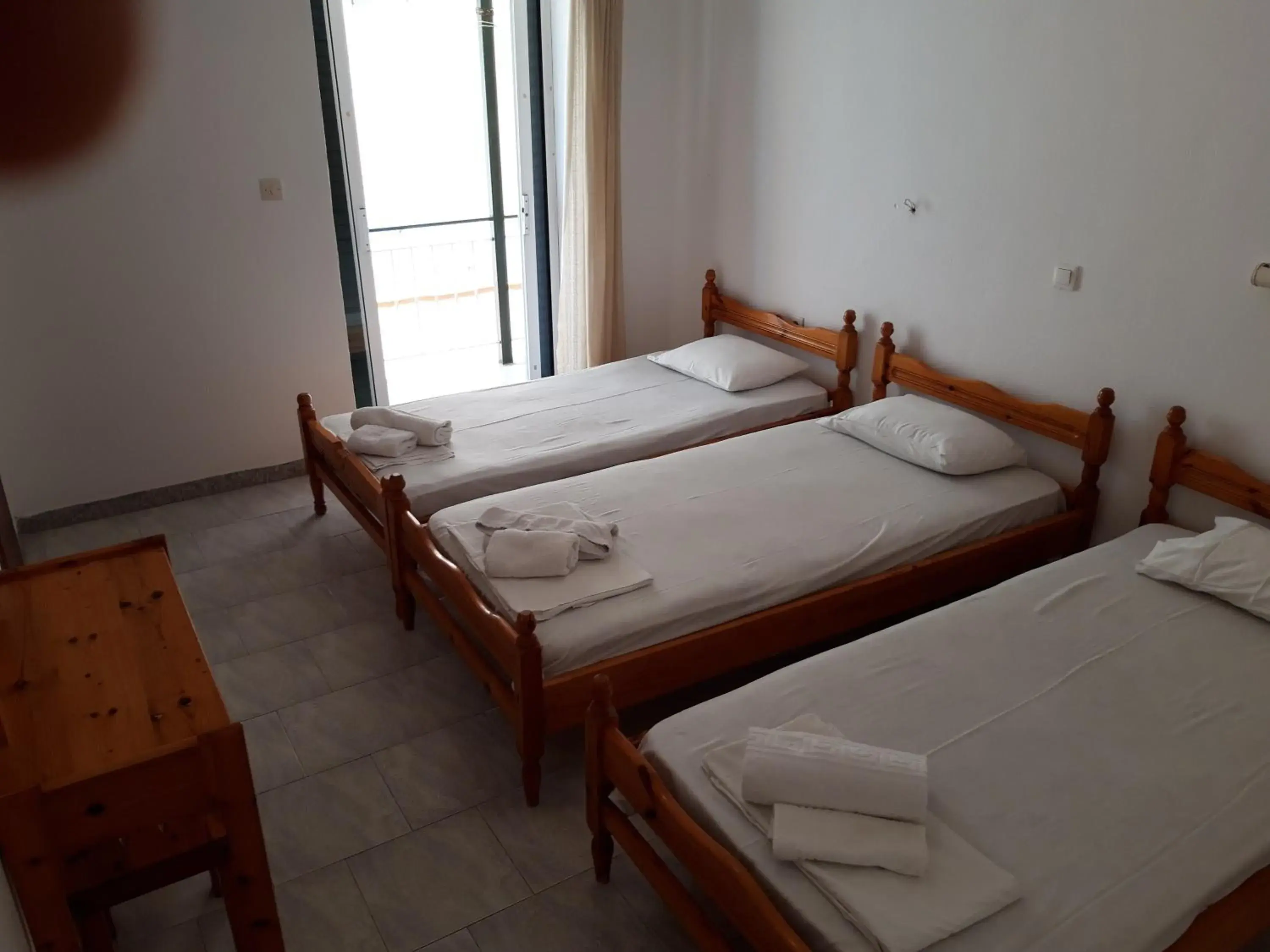 Bed in Kavos Central Gardens Bed in Kavos Central Gardens