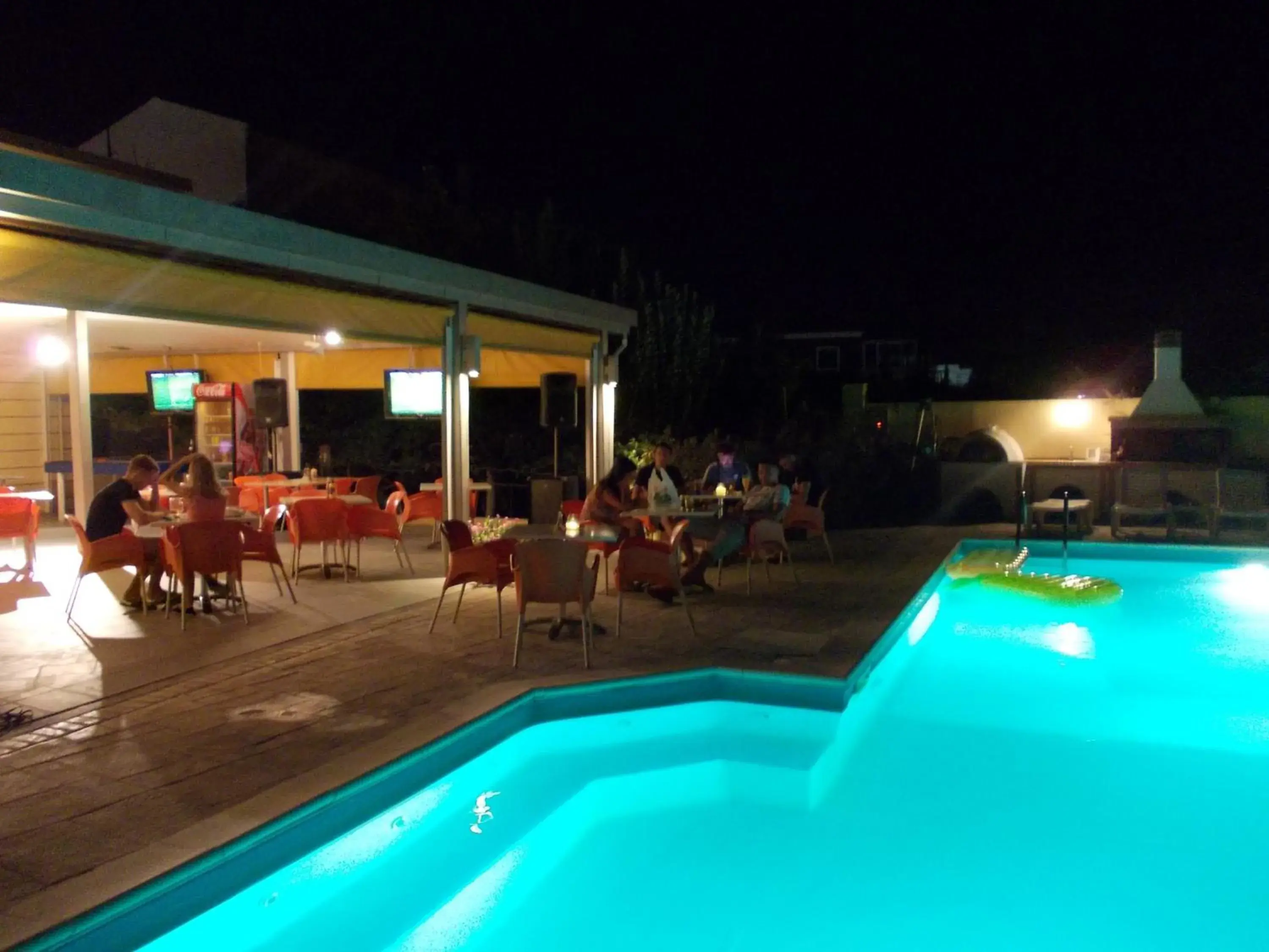 Pool view in Kavos Central Gardens Pool view in Kavos Central Gardens