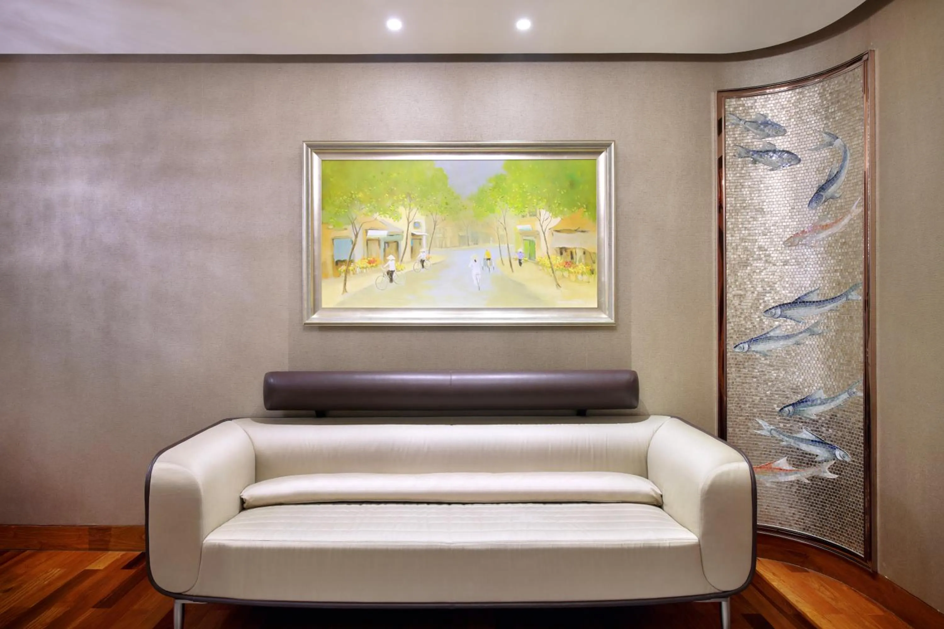 Living room in The Reverie Saigon