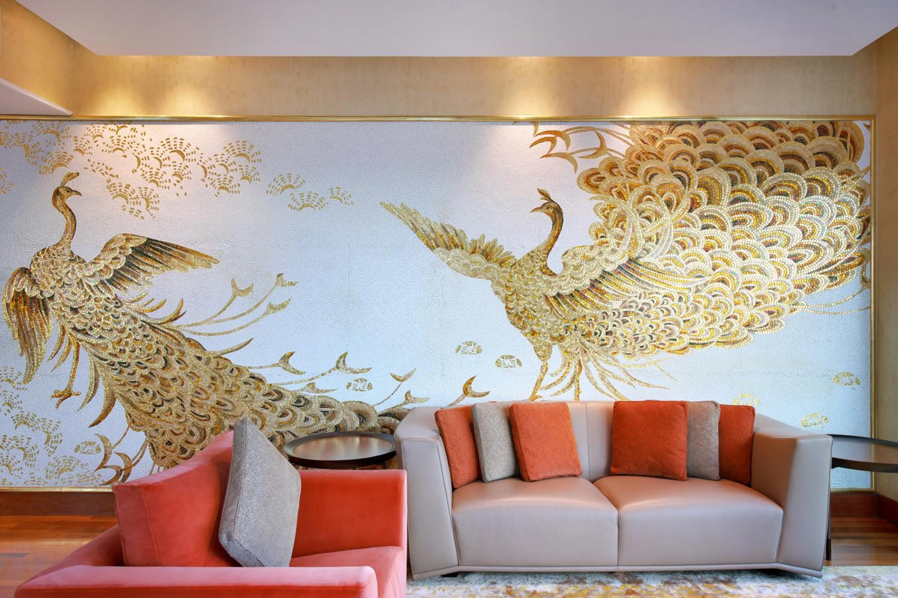 Living room in The Reverie Saigon