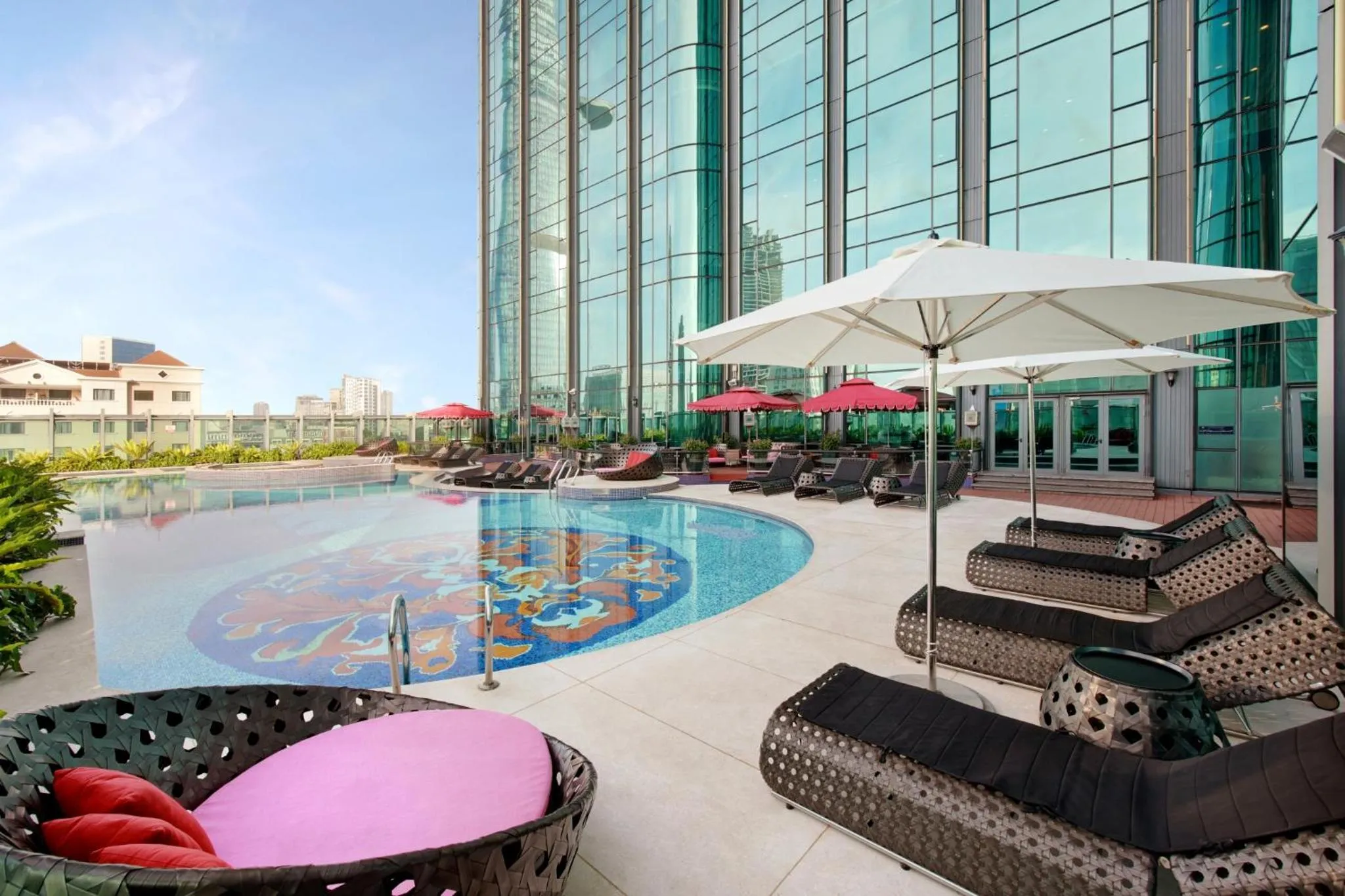 Swimming pool in The Reverie Saigon