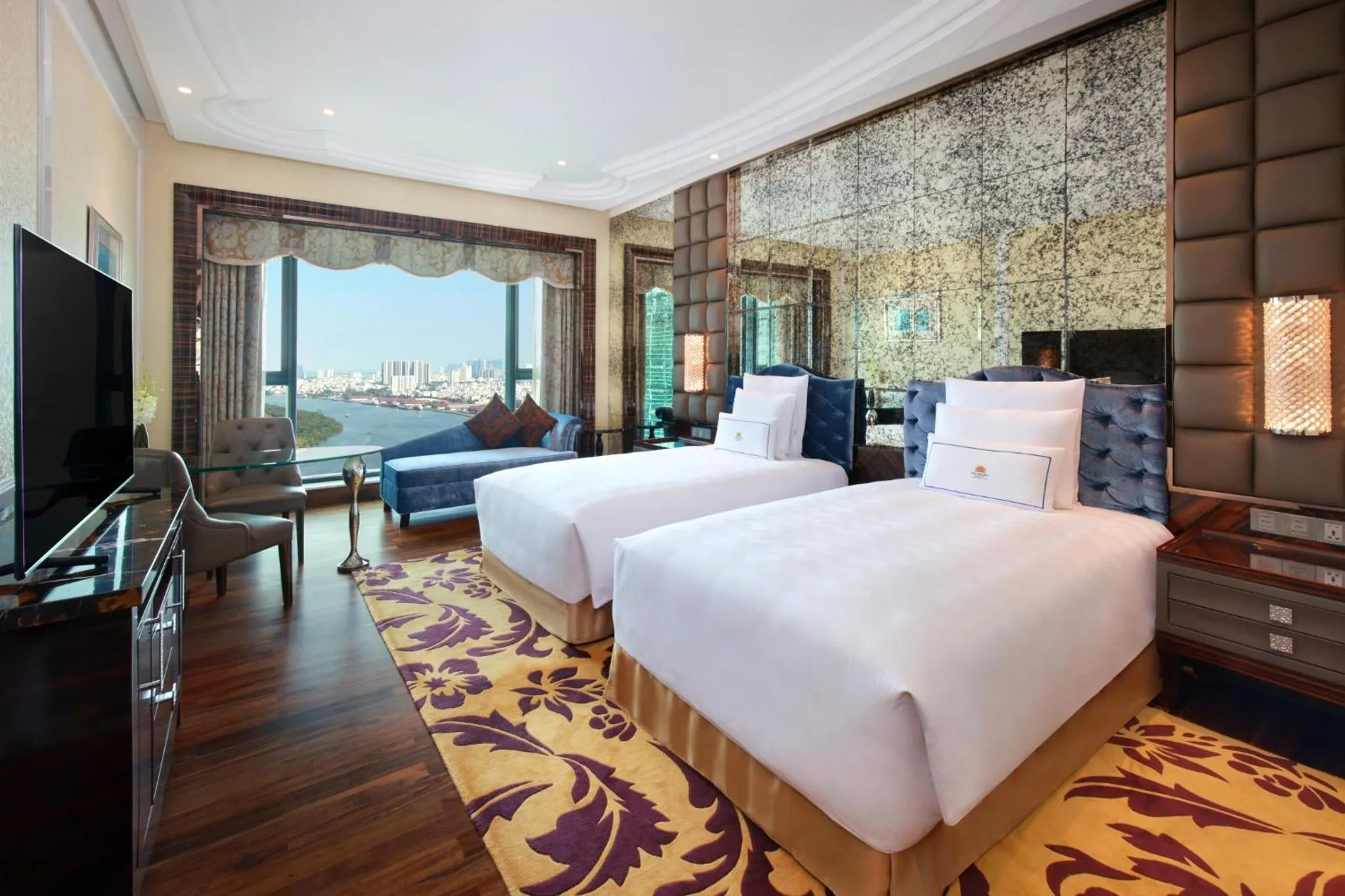 Bed in The Reverie Saigon