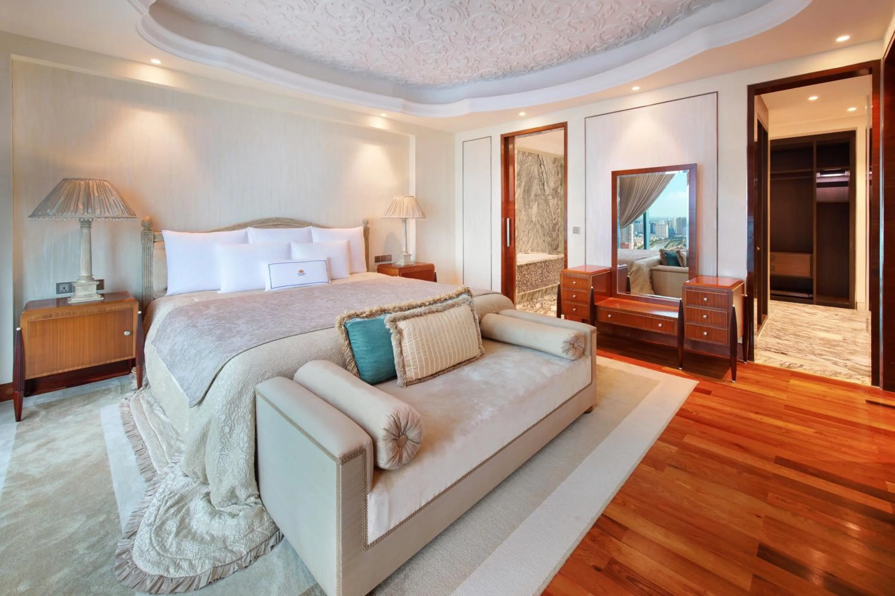 Bed in The Reverie Saigon