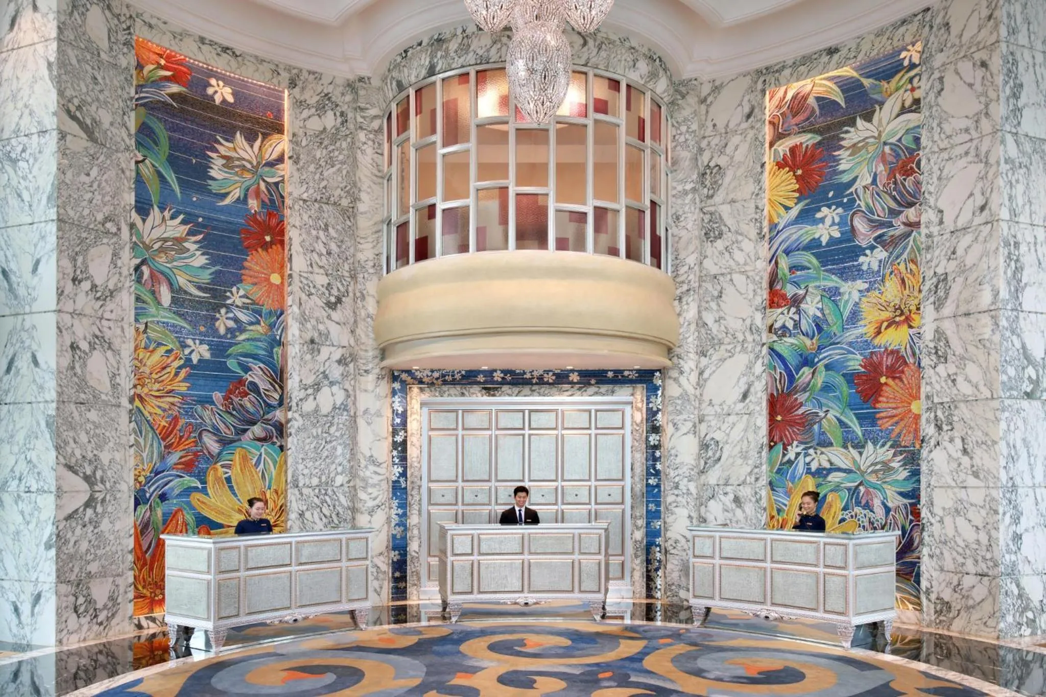 Lobby or reception in The Reverie Saigon