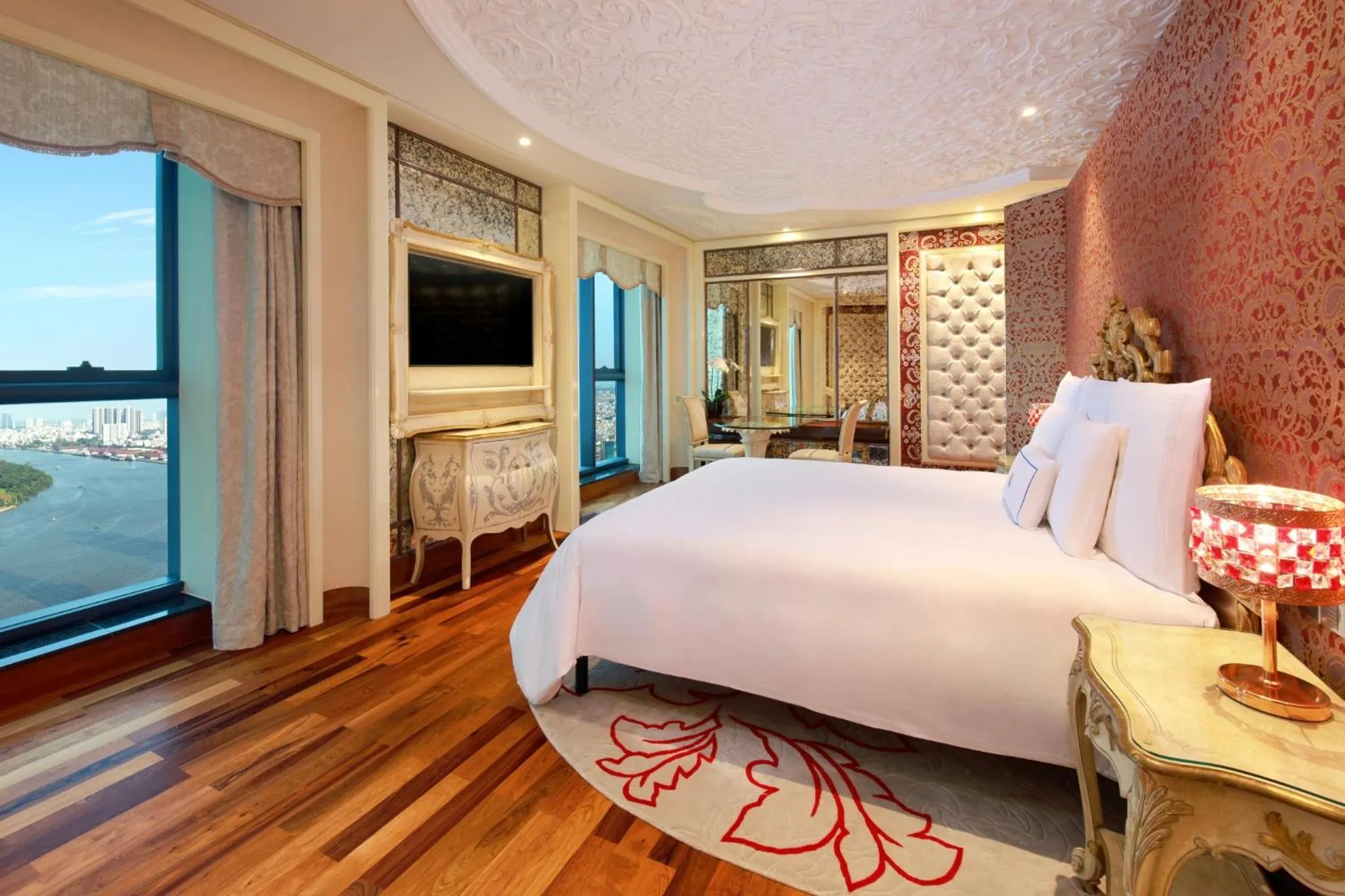 Bed in The Reverie Saigon