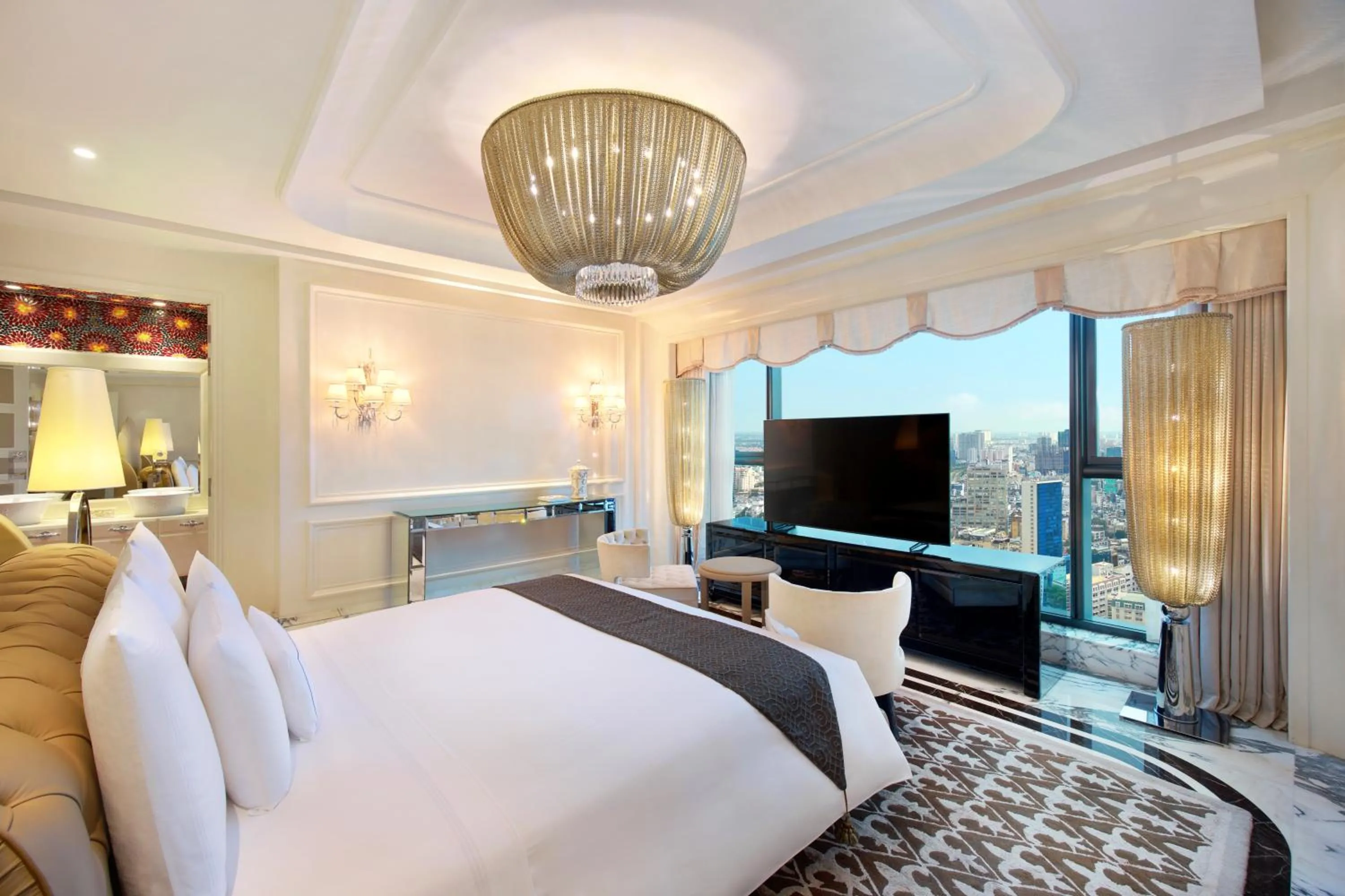 Bed in The Reverie Saigon