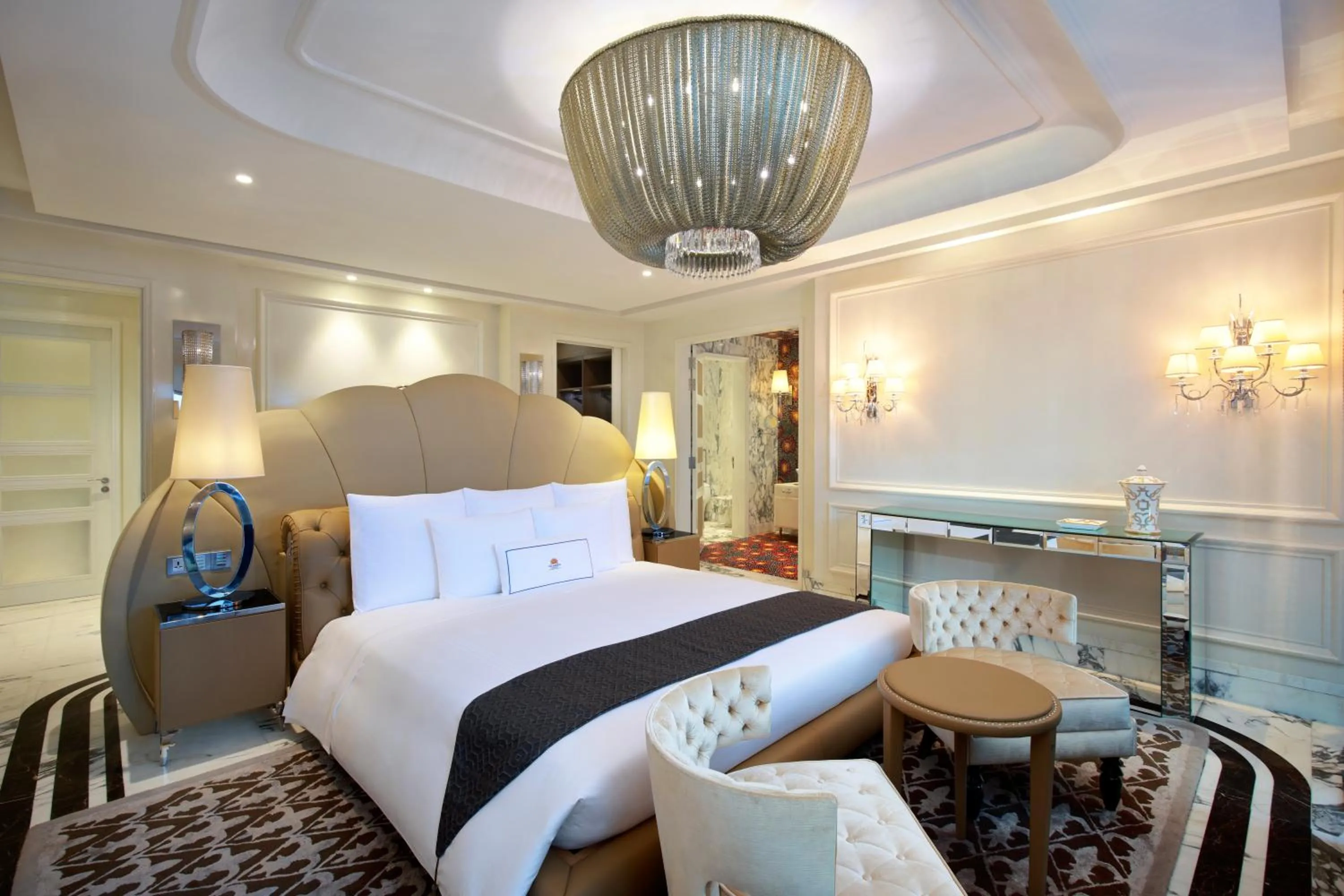 Bed in The Reverie Saigon