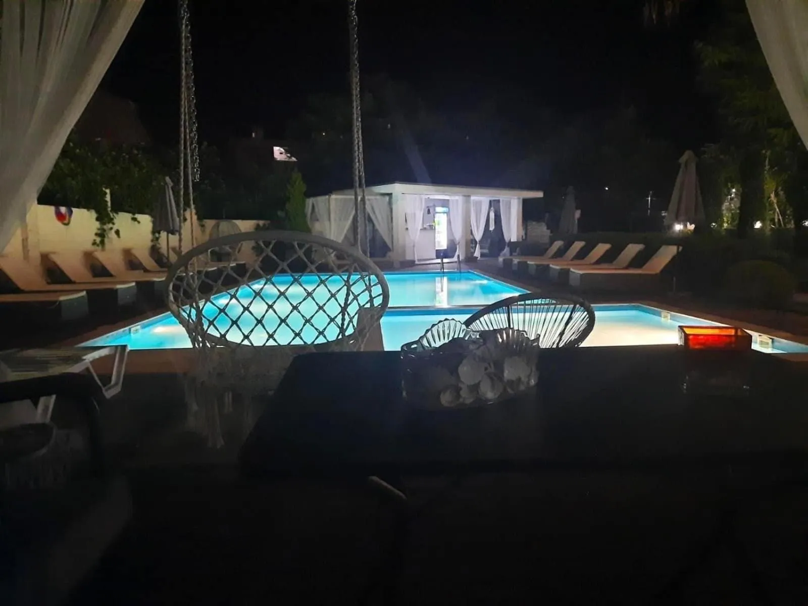 Pool view in New House Kobuleti