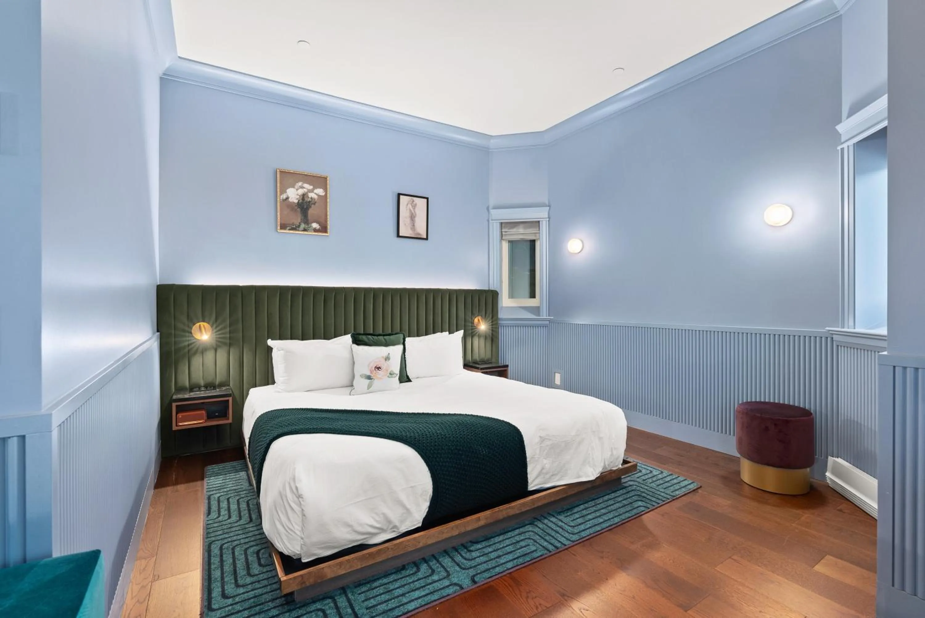 Restaurant/places to eat, Bed in Hôtel Maurice