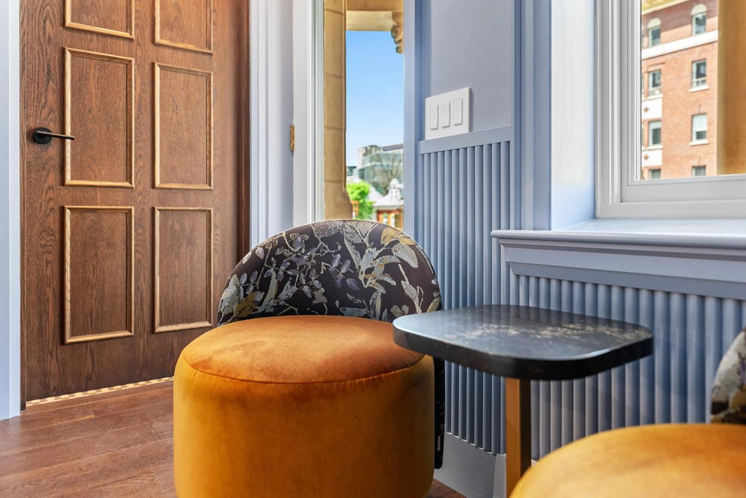 Seating area in Hôtel Maurice