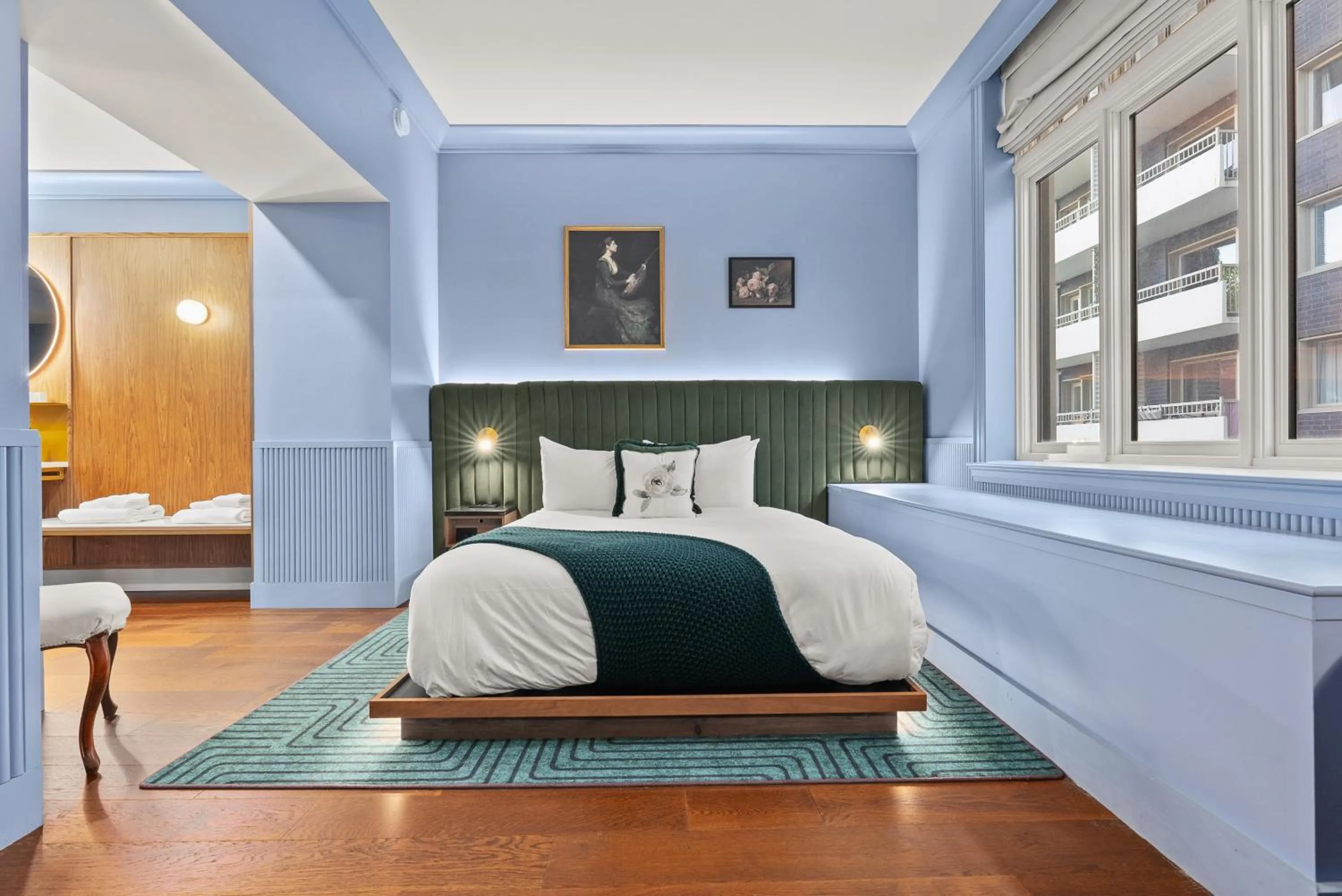 Restaurant/places to eat, Bed in Hôtel Maurice