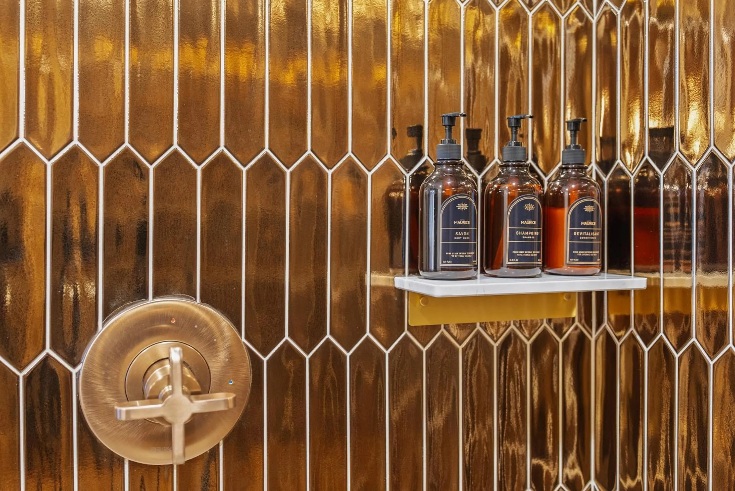 Shower in Hôtel Maurice