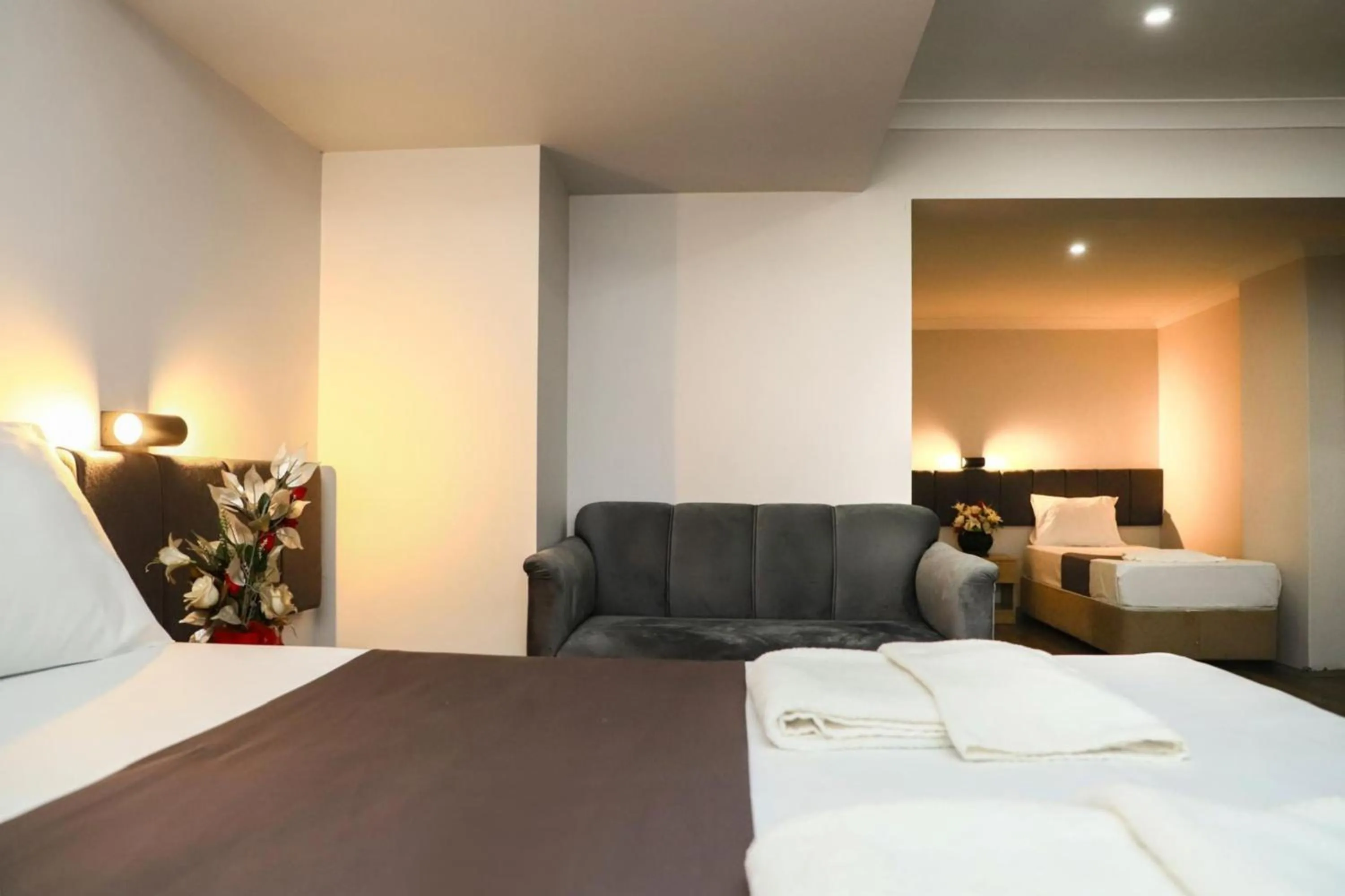 Photo of the whole room, Bed in Yıldız Moonlight Hotel Trabzon