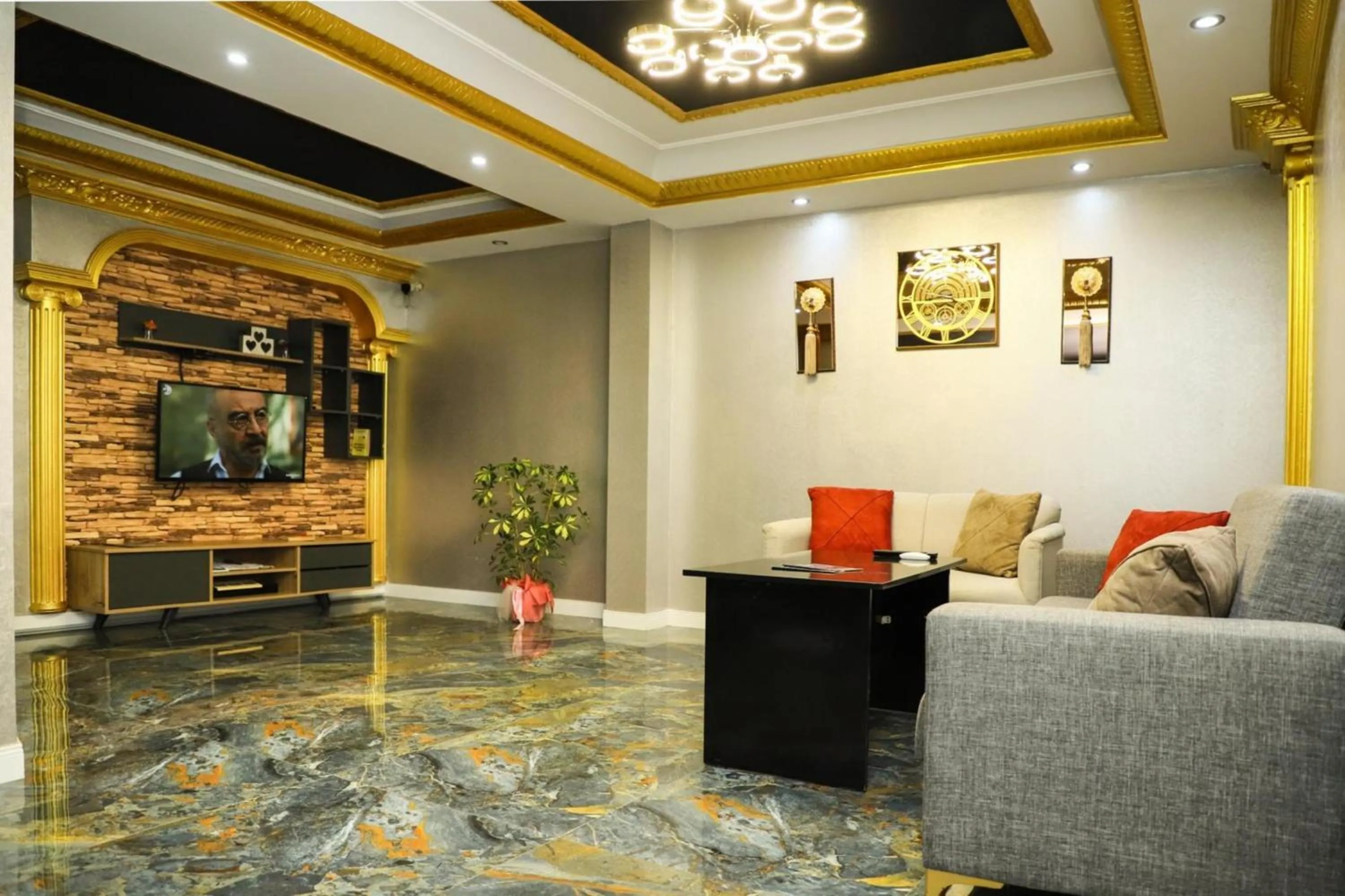 Lobby or reception in Yıldız Moonlight Hotel Trabzon