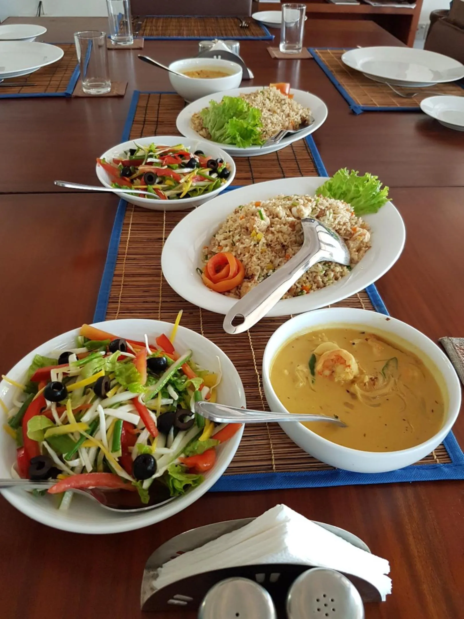 Food close-up in Wellé Wadiya Beach Villa