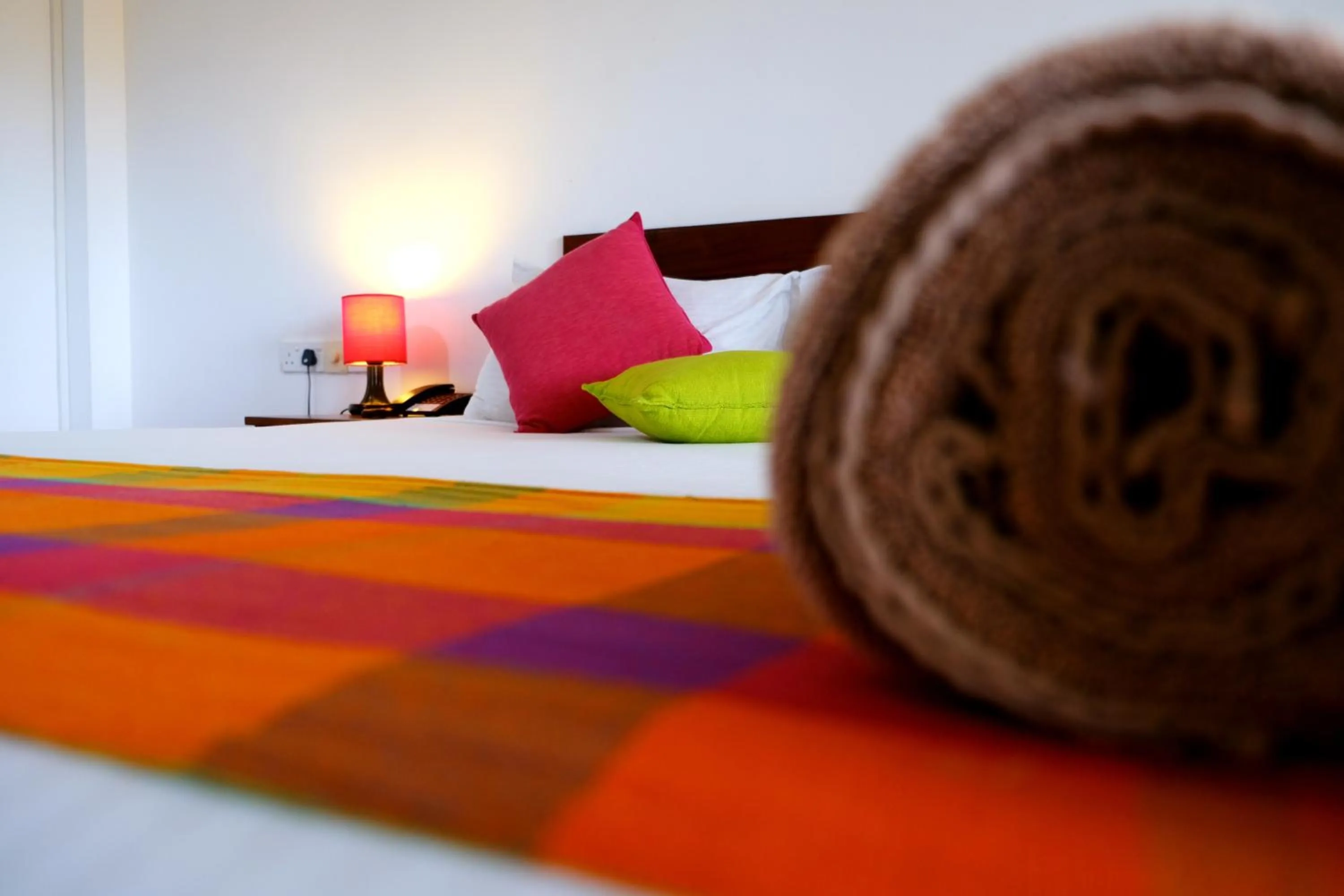 Bed in Wellé Wadiya Beach Villa