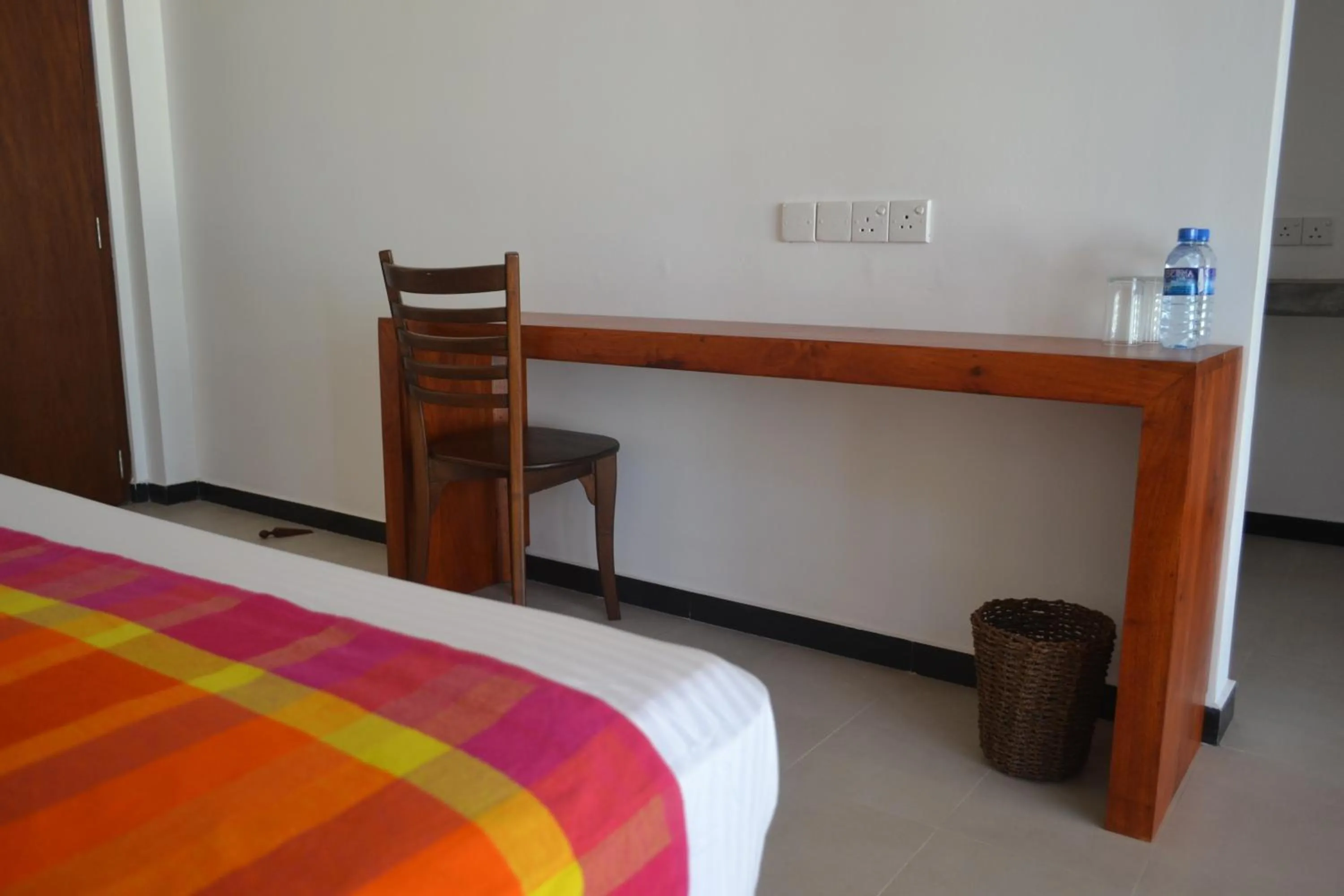 Seating area, Bed in Wellé Wadiya Beach Villa