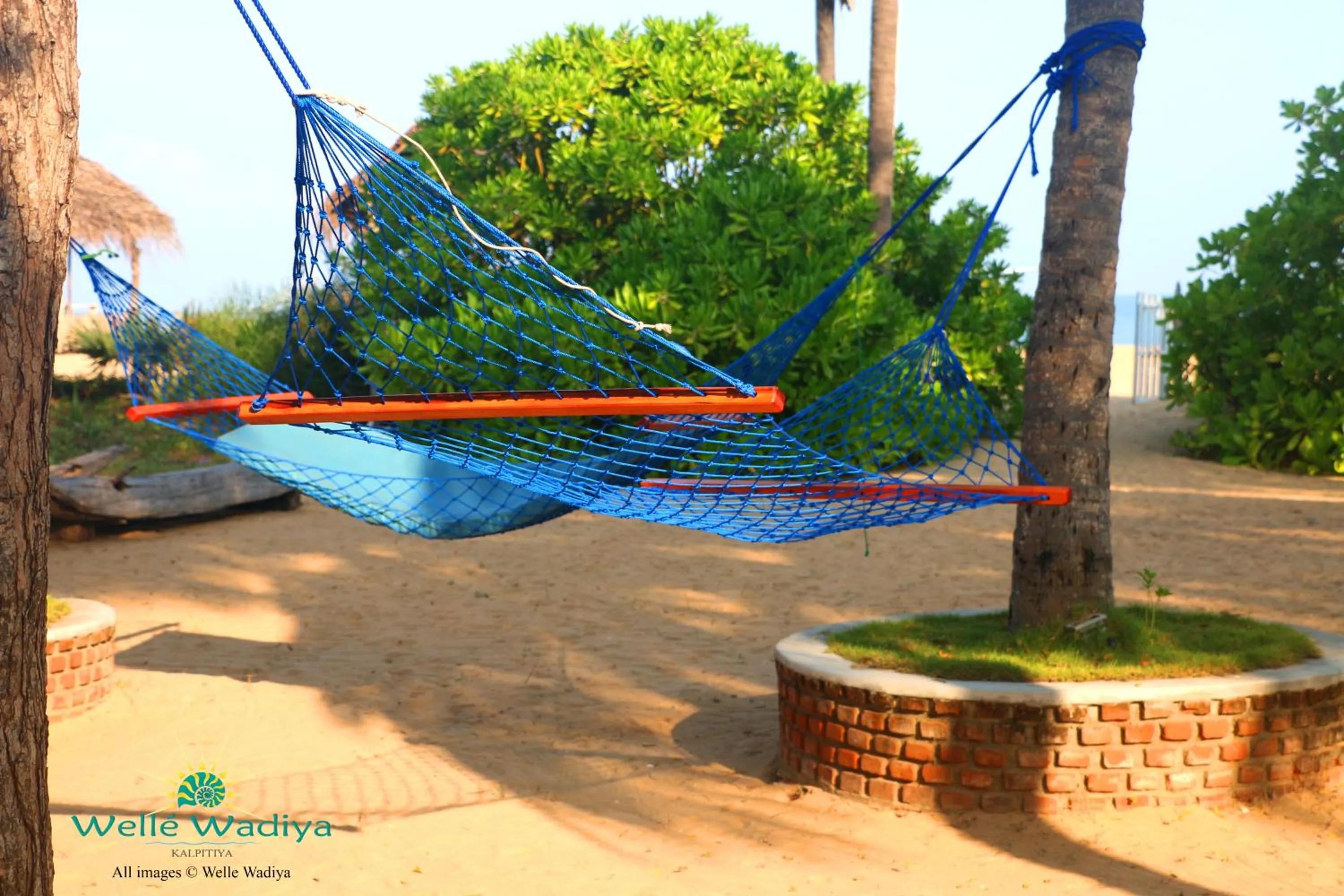 Garden in Wellé Wadiya Beach Villa