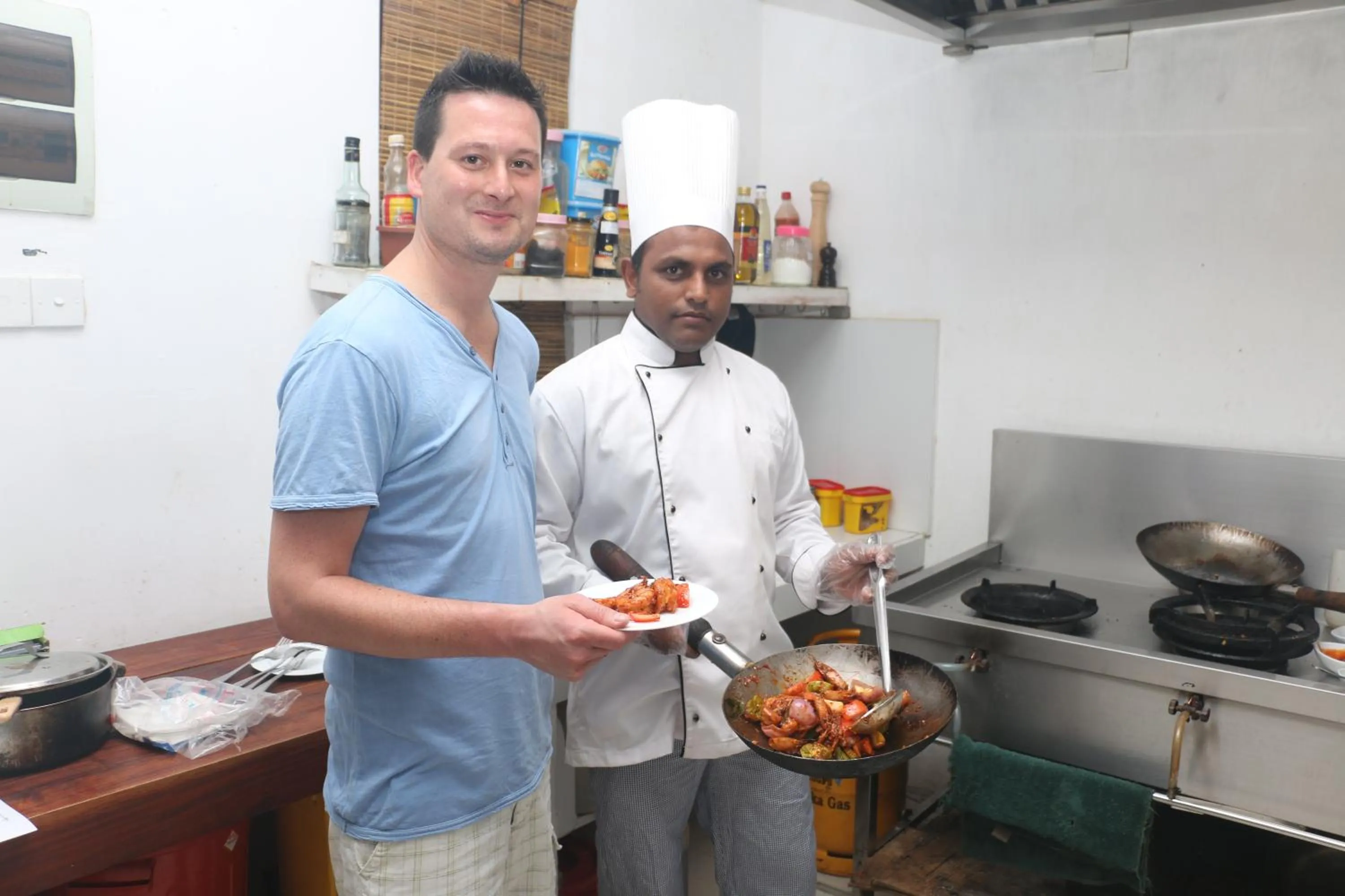 Dinner in Wellé Wadiya Beach Villa