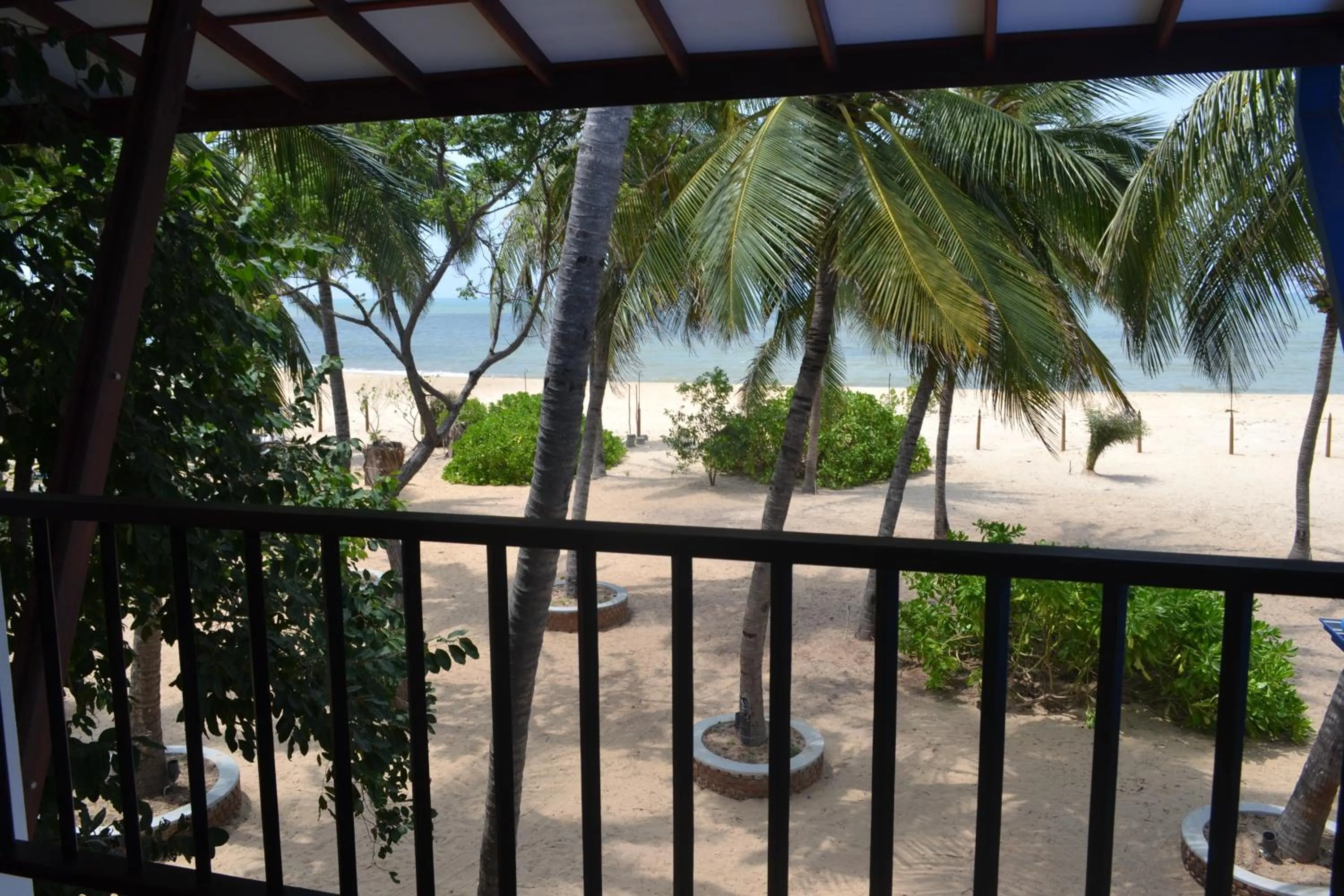 Balcony/Terrace in Wellé Wadiya Beach Villa