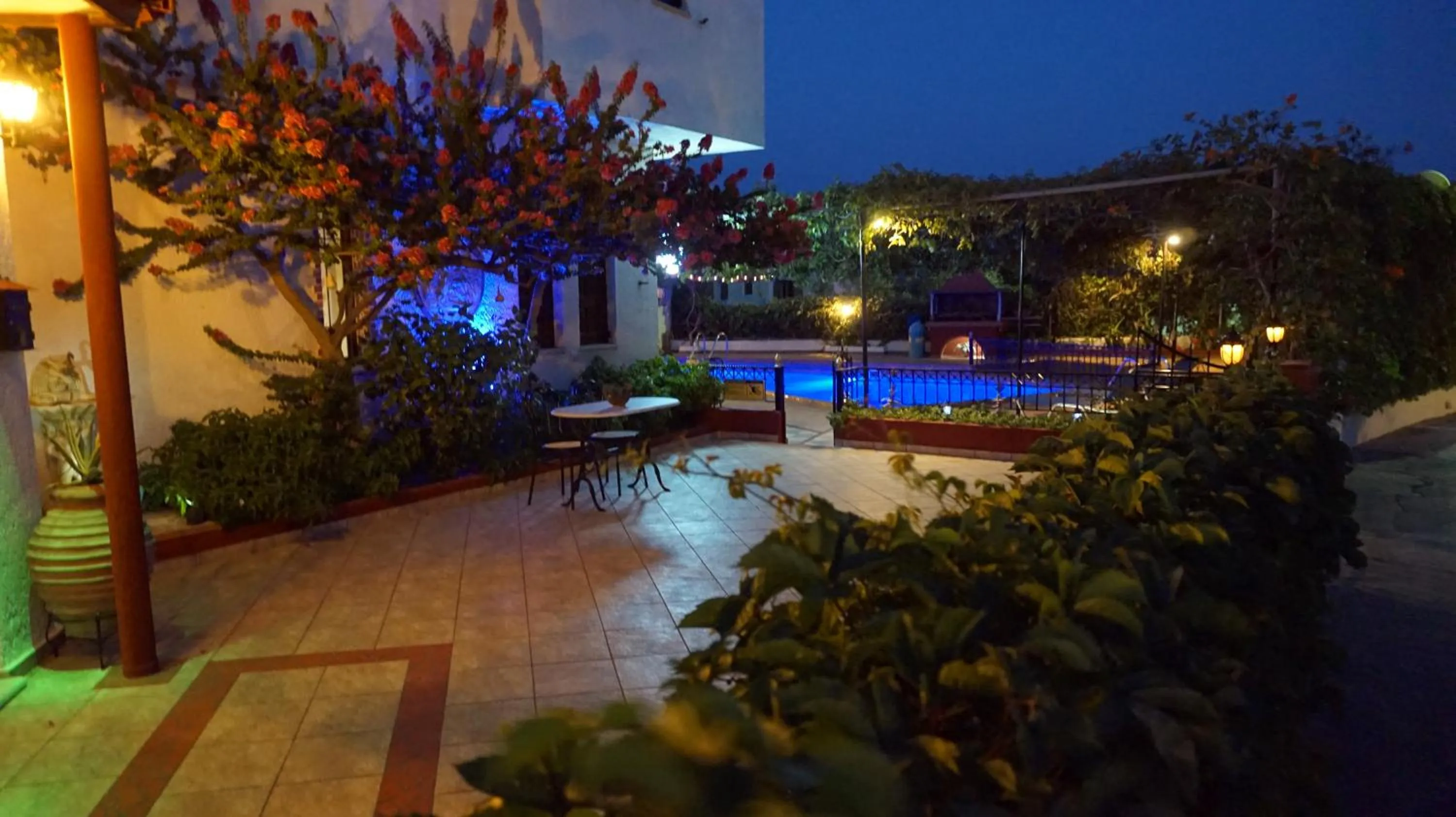 Bird's eye view in Hotel Mary