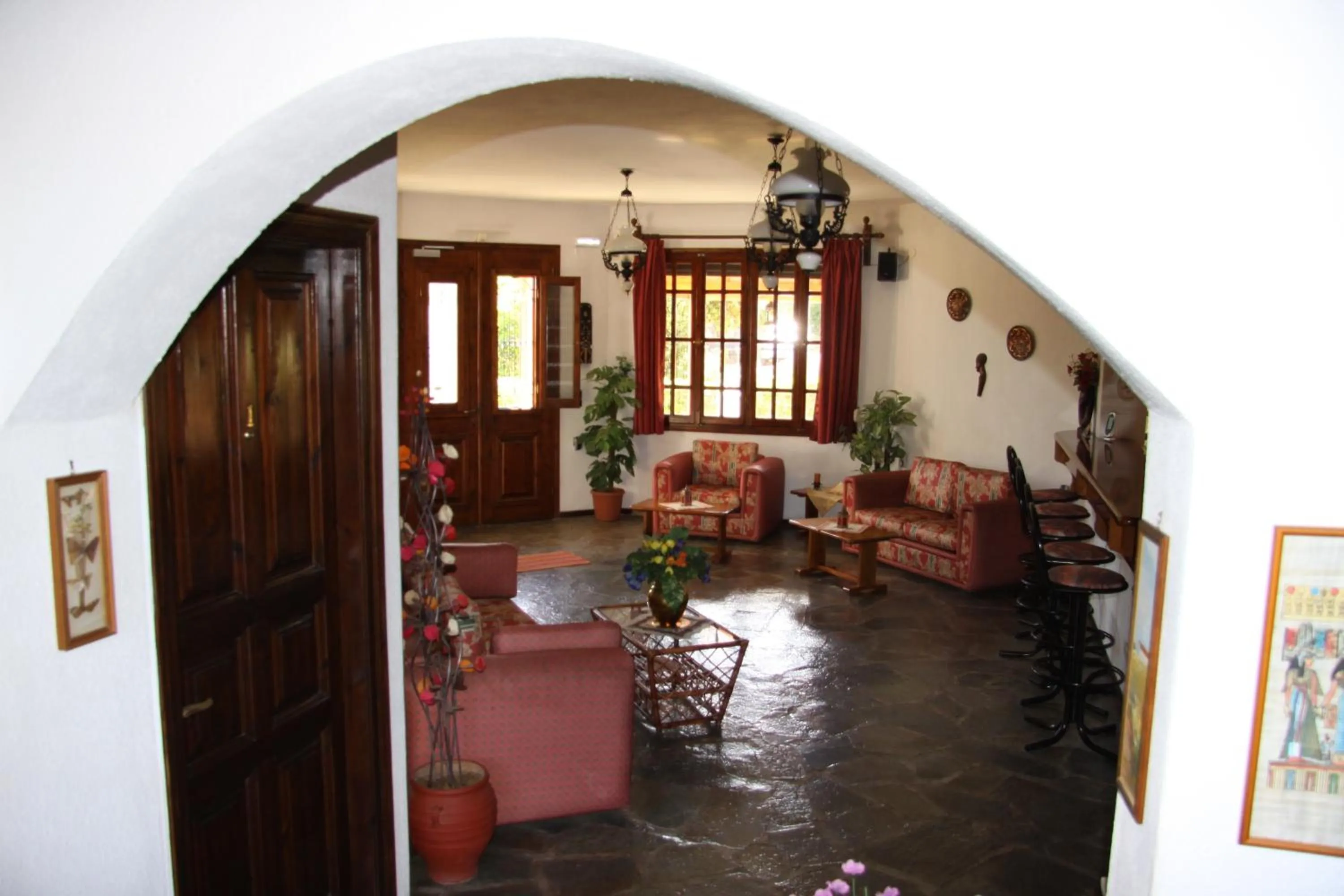 Lobby or reception in Hotel Mary