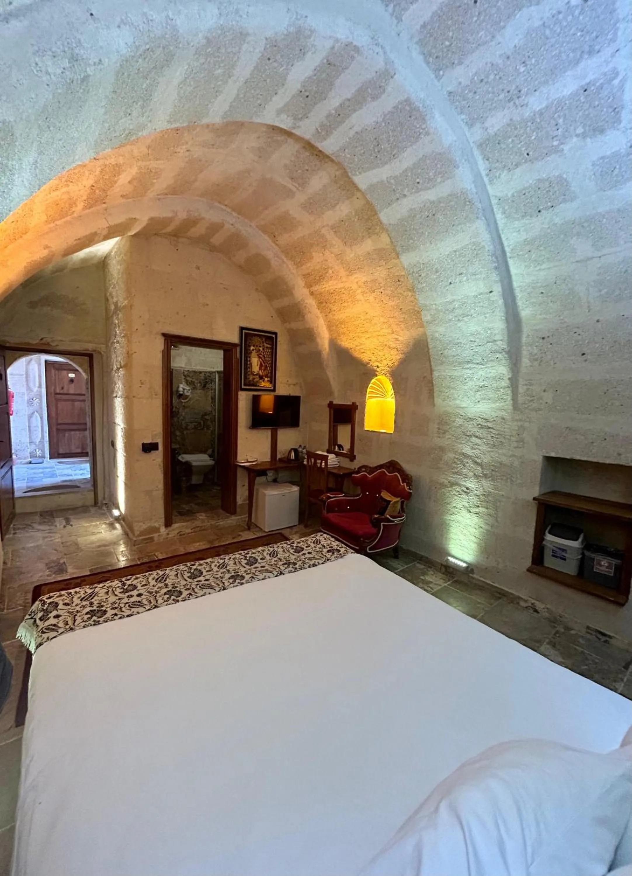 Bed in Avanos Suites