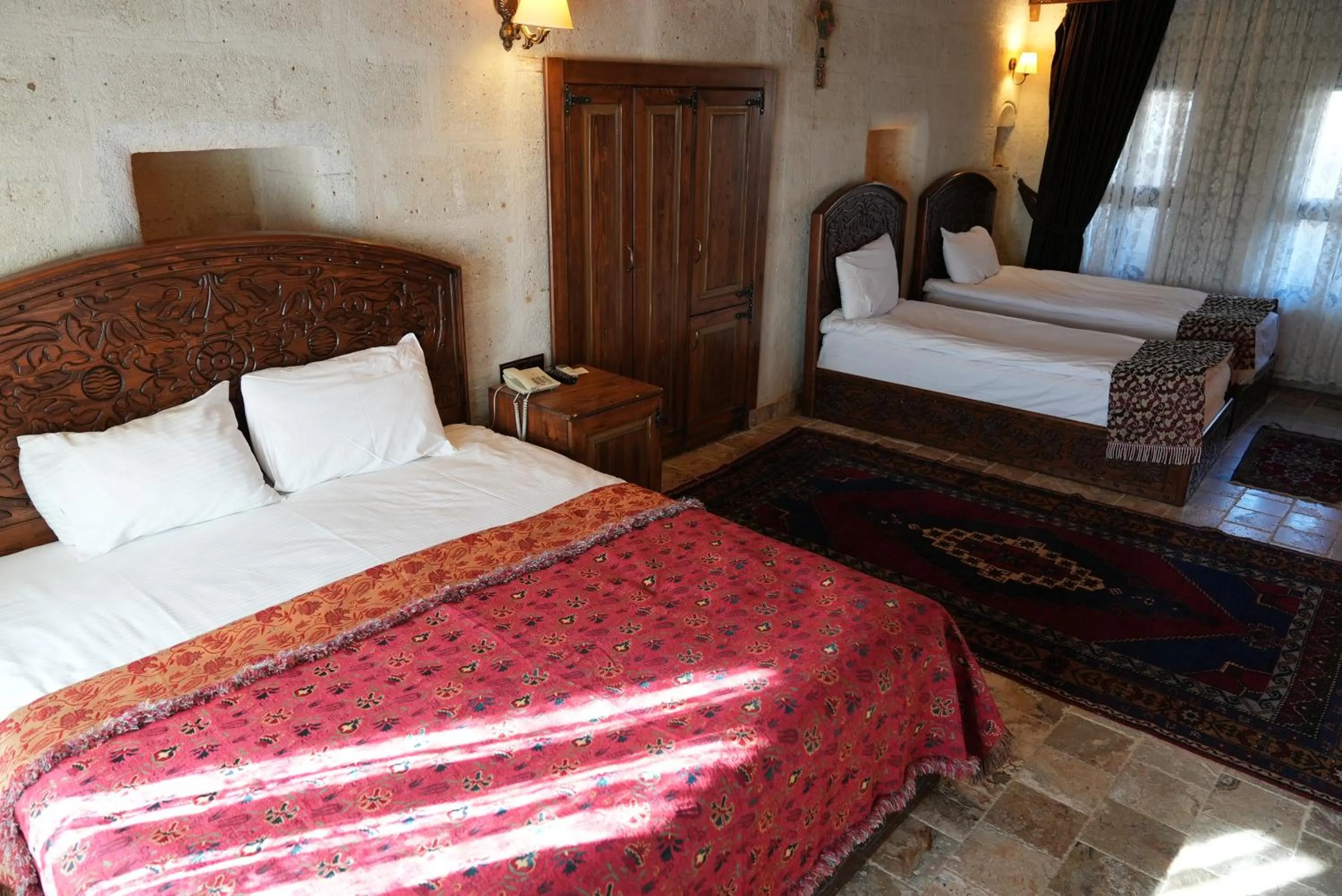 Bed in Avanos Suites