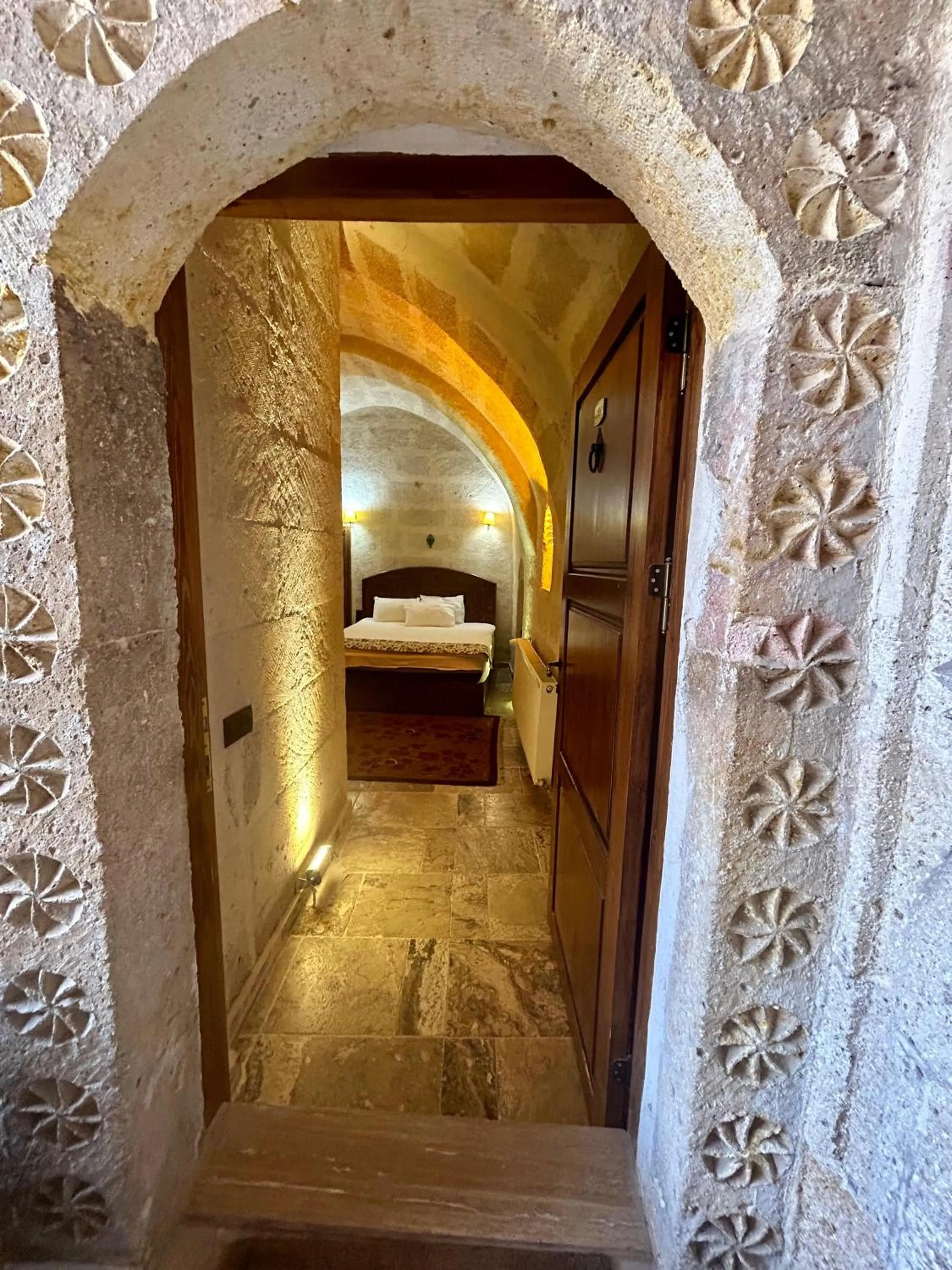 Bed in Avanos Suites