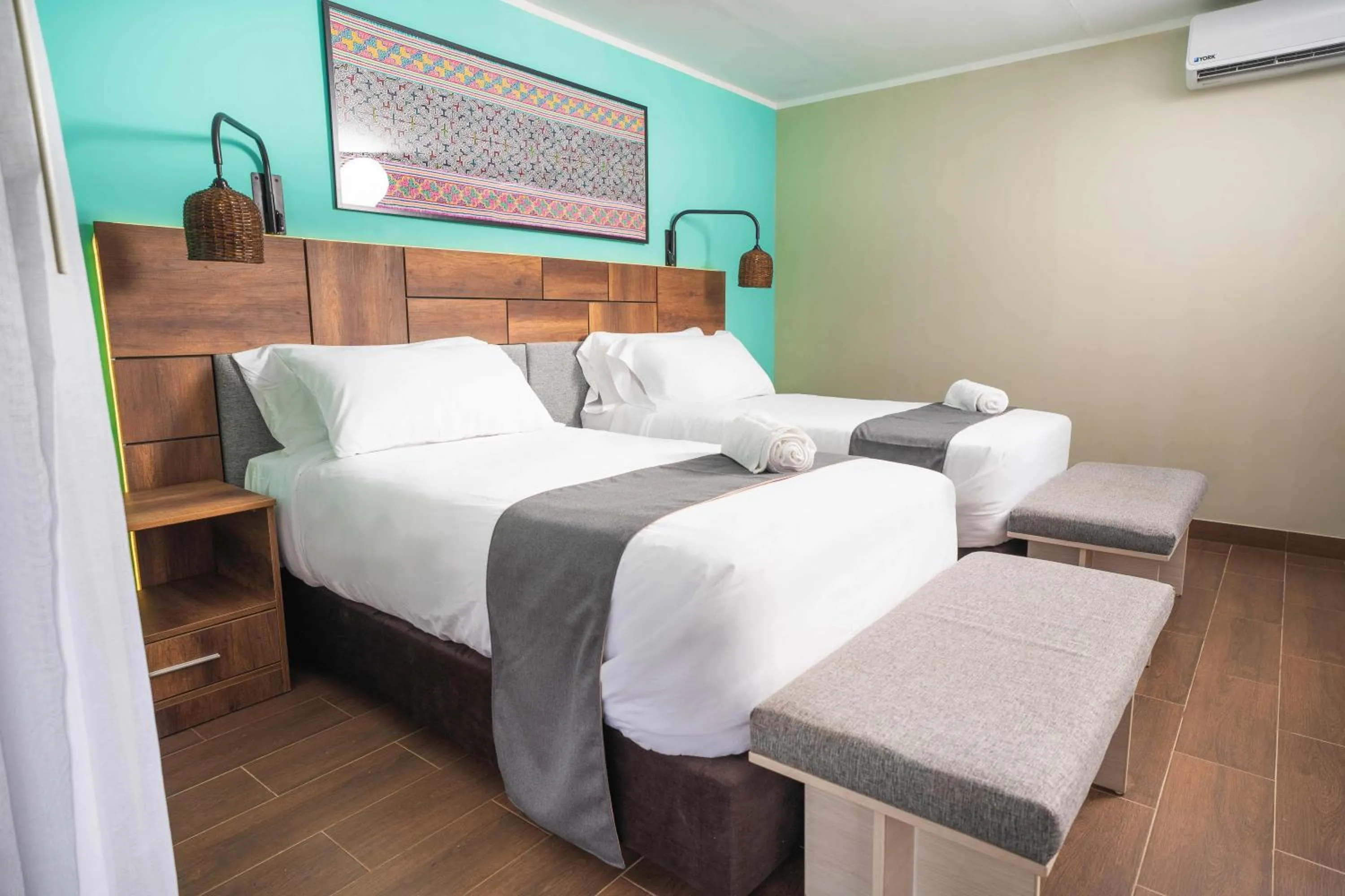 Bed in IKAM Riverview Amazon Lodge - Asociado Casa Andina