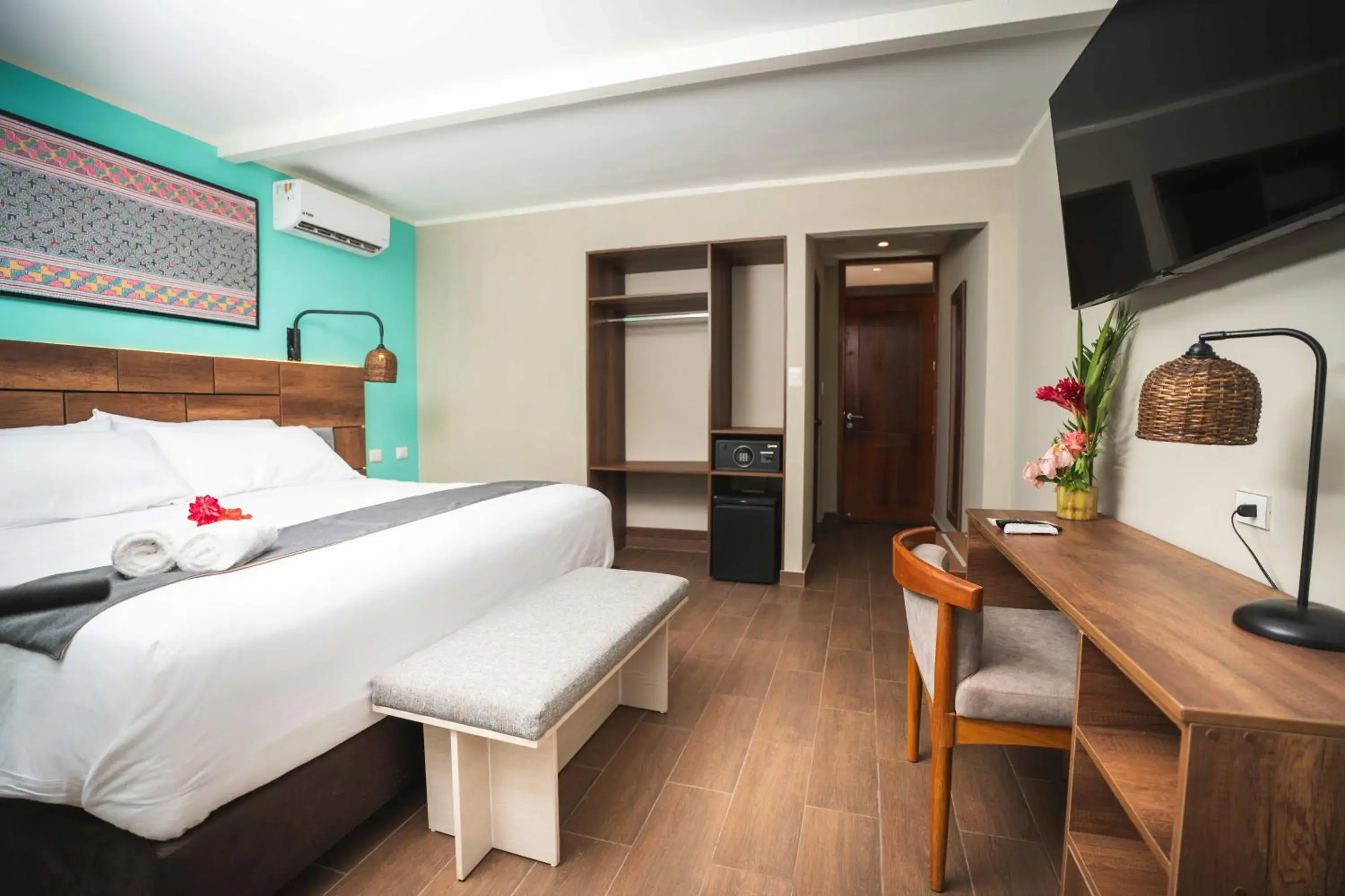 Bedroom, Bed in IKAM Riverview Amazon Lodge - Asociado Casa Andina Bedroom, Bed in IKAM Riverview Amazon Lodge - Asociado Casa Andina