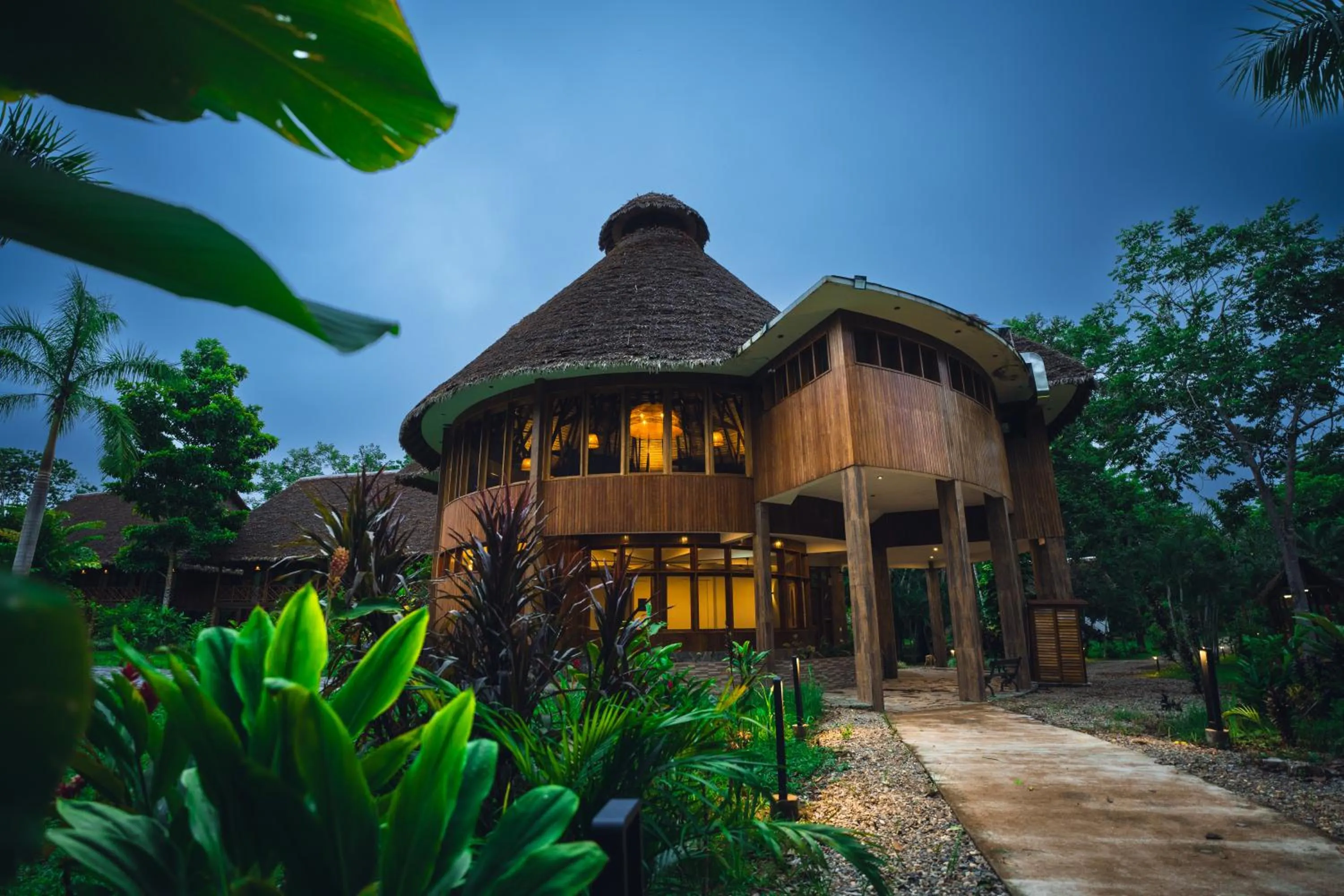 Facade/entrance in IKAM Riverview Amazon Lodge - Asociado Casa Andina