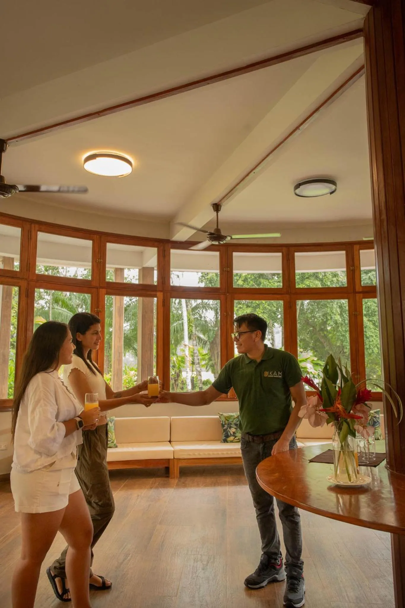 Lobby or reception in IKAM Riverview Amazon Lodge - Asociado Casa Andina