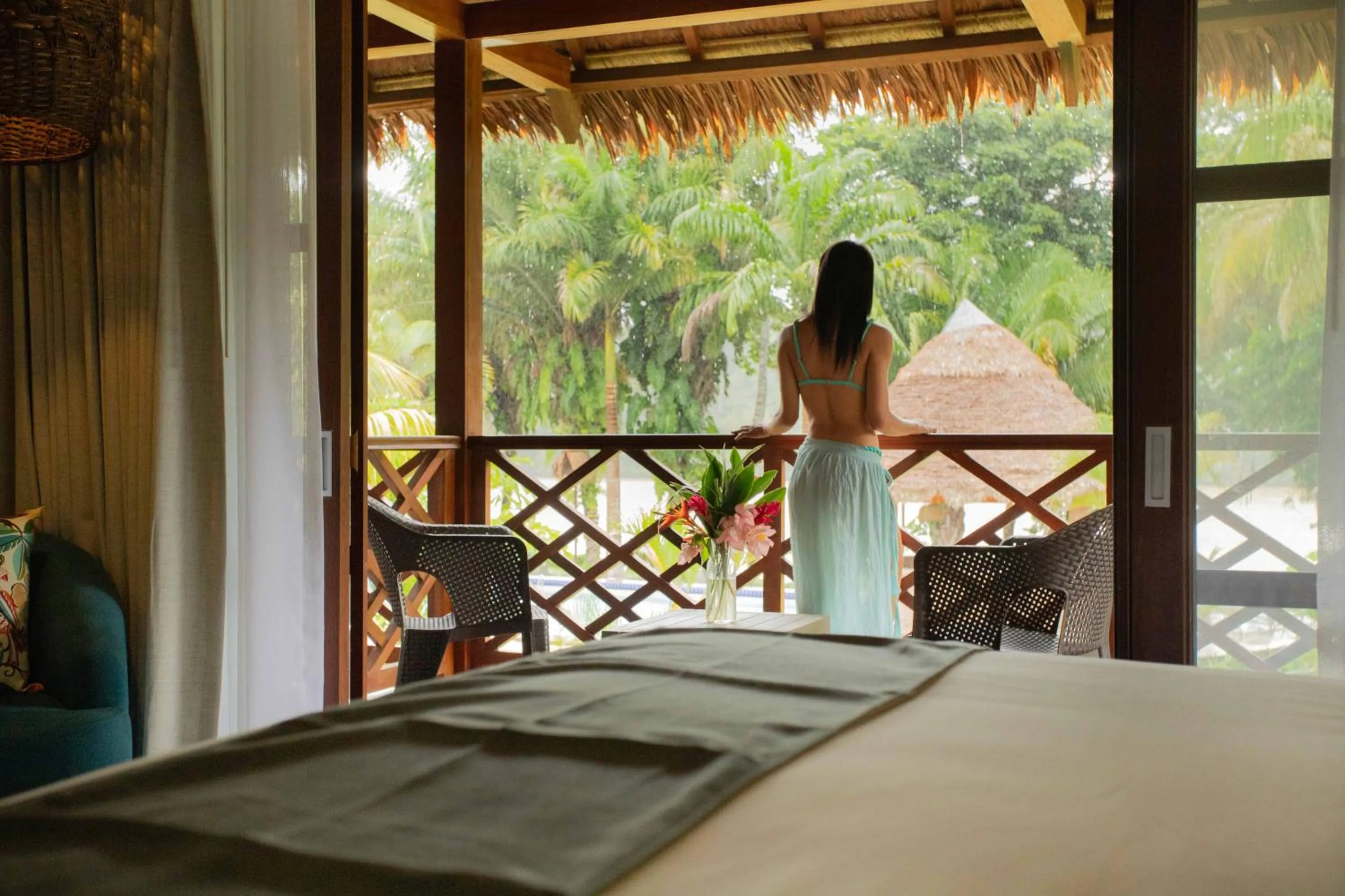 Balcony/Terrace in IKAM Riverview Amazon Lodge - Asociado Casa Andina
